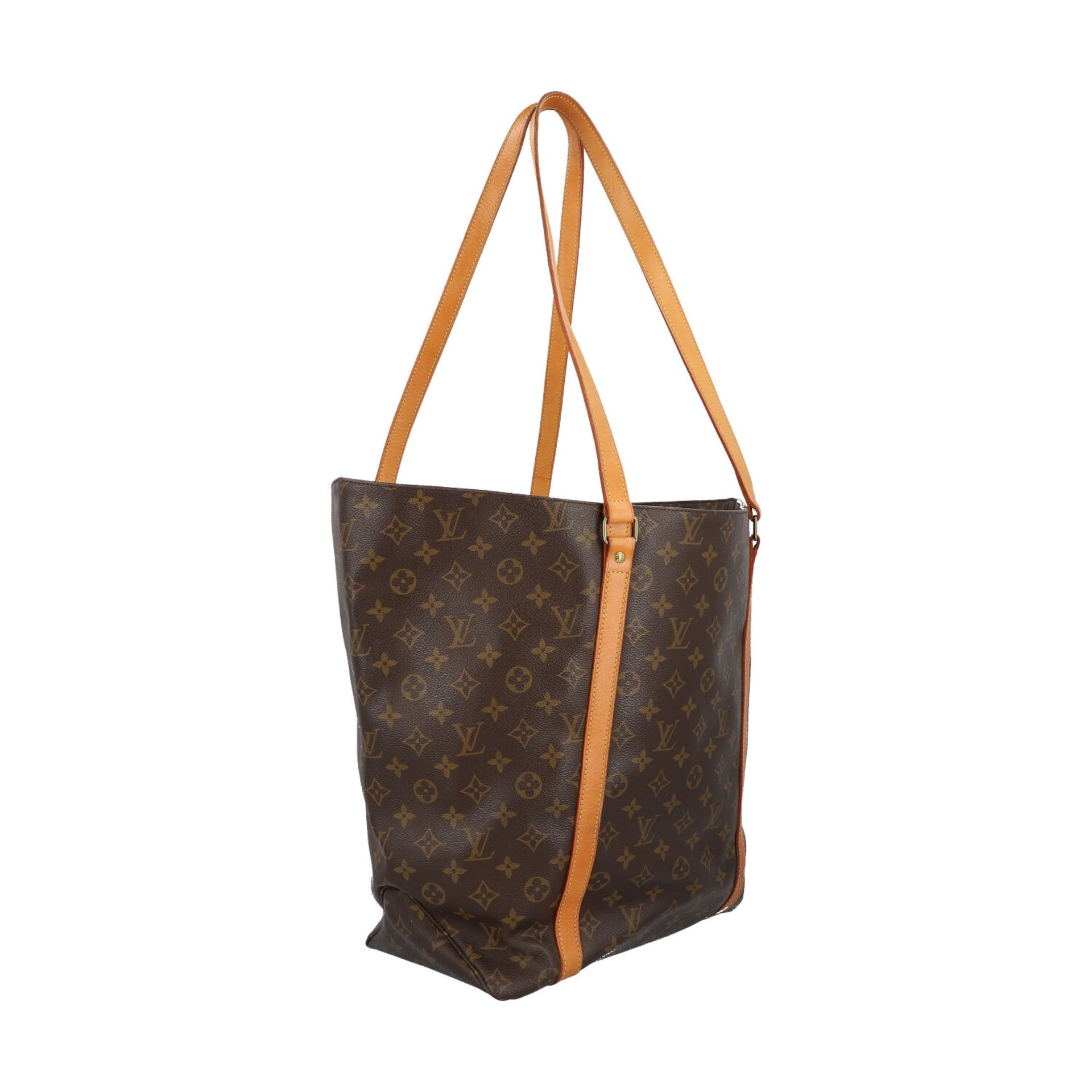 LOUIS VUITTON VINTAGE Shopper "GRAND SHOPPING", Koll. 1991.Monogram Canvas Serie mit langen - Bild 2 aus 6