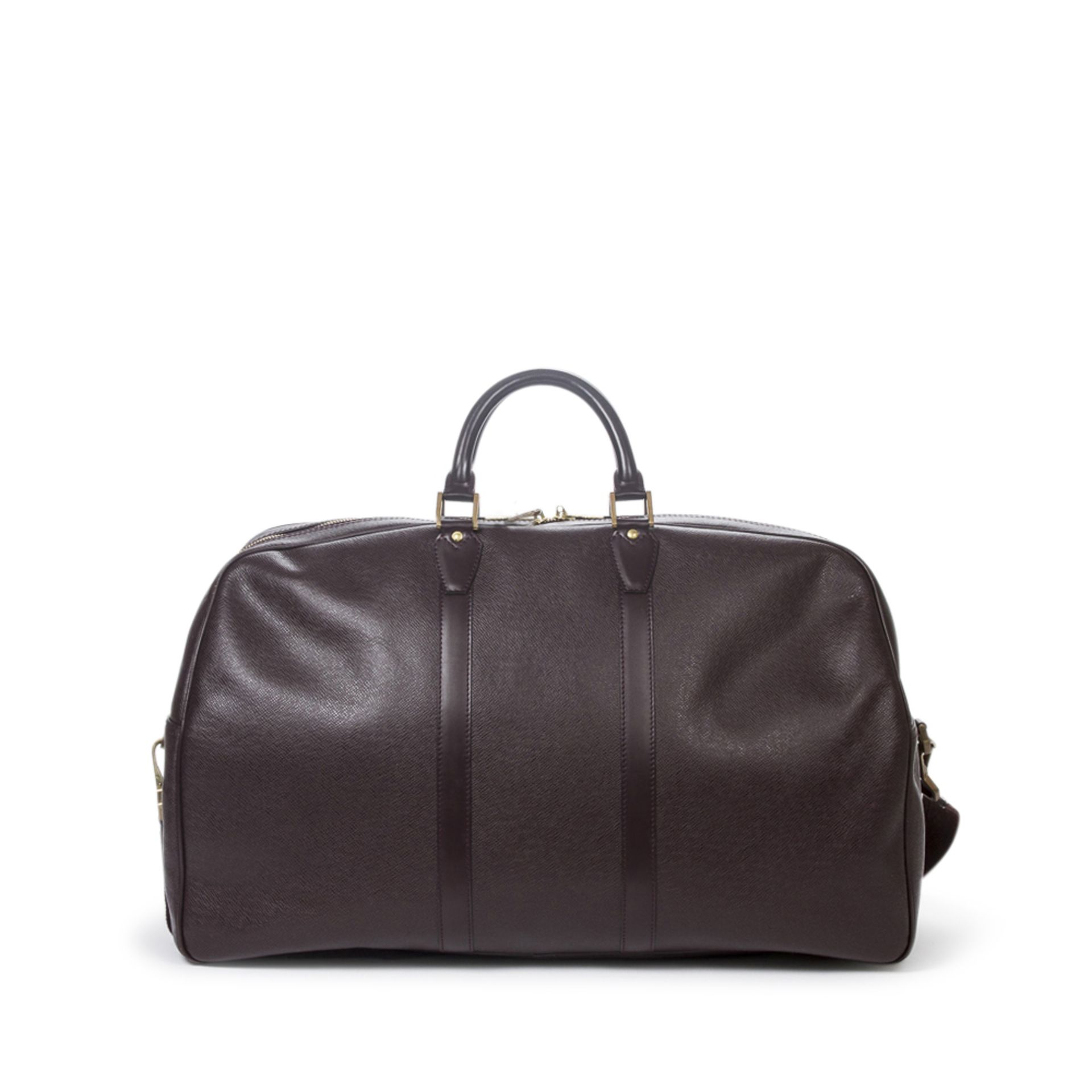 LOUIS VUITTON VINTAGE Weekender "KENDALL GM", Koll. 1997.Taiga Leder Serie in Bordeaux mit - Bild 2 aus 2