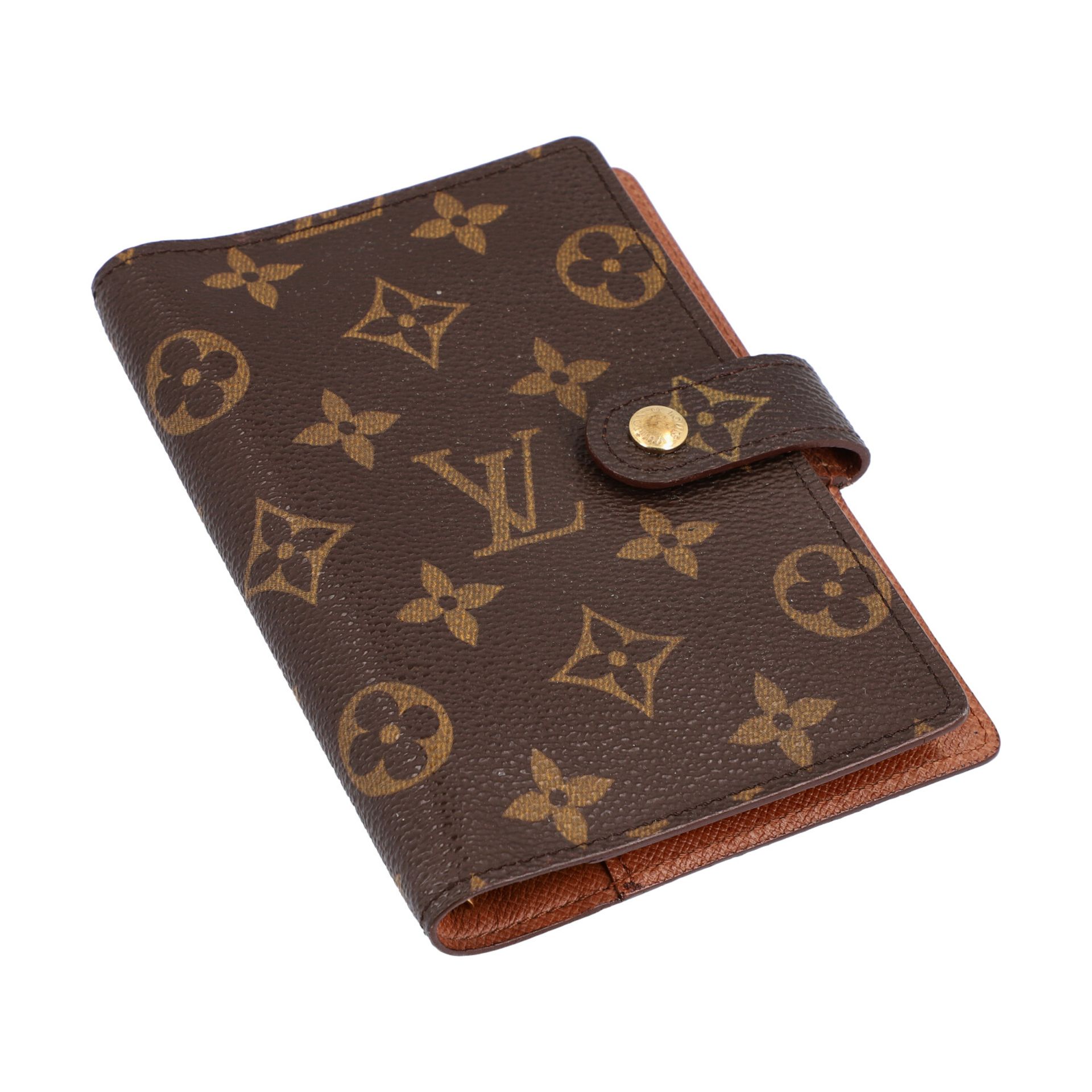 LOUIS VUITTON VINTAGE Organizer "AGENDA FONCTIONNEL PM", Koll. 1995.Akt. NP.: 255,-€.Monogram Canvas - Bild 5 aus 6