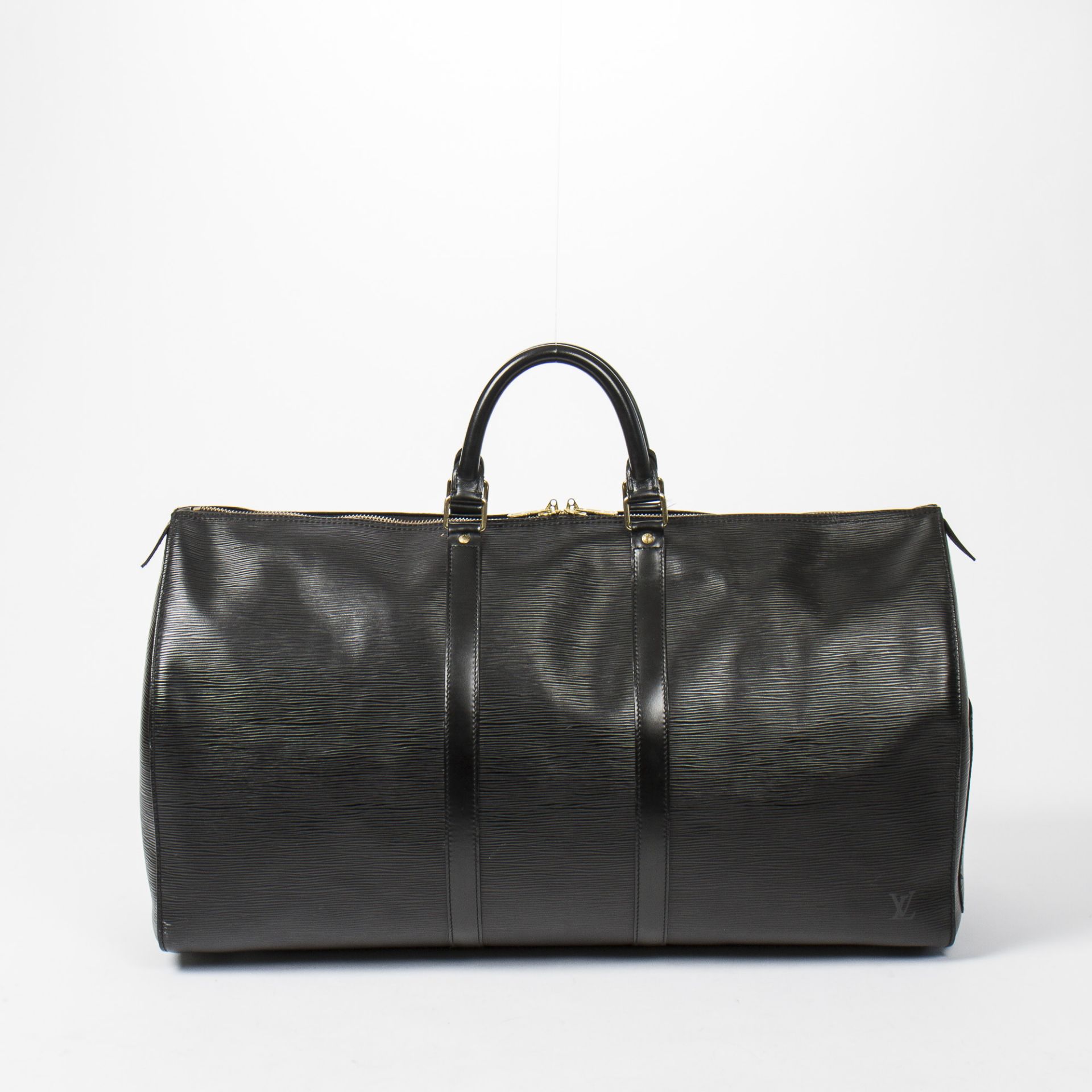 LOUIS VUITTON VINTAGE Weekender "KEEPALL 55", Koll. 1992.NP. ca.: 2.700,-€. Epi Leder Serie in - Bild 2 aus 5