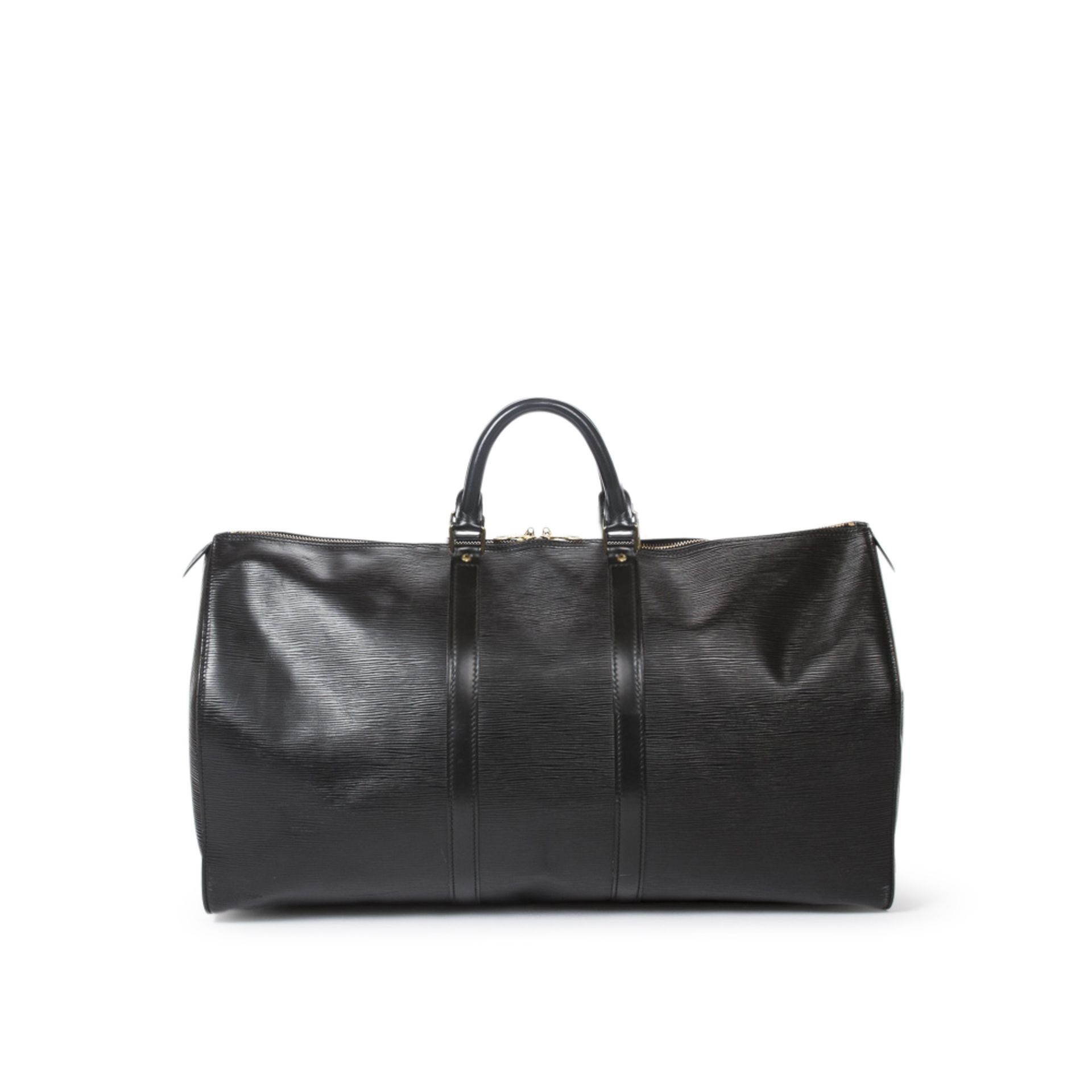 LOUIS VUITTON VINTAGE Weekender "KEEPALL 55", Koll. 1992.NP. ca.: 2.700,-€. Epi Leder Serie in