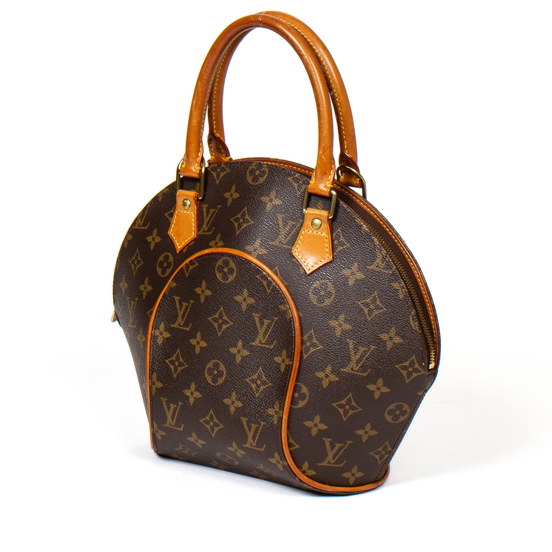 LOUIS VUITTON VINTAGE Handtasche "ELLIPSE PM", Koll. 1997.NP. ca.: 1.500,-€. Monogram Canvas Serie - Bild 6 aus 6