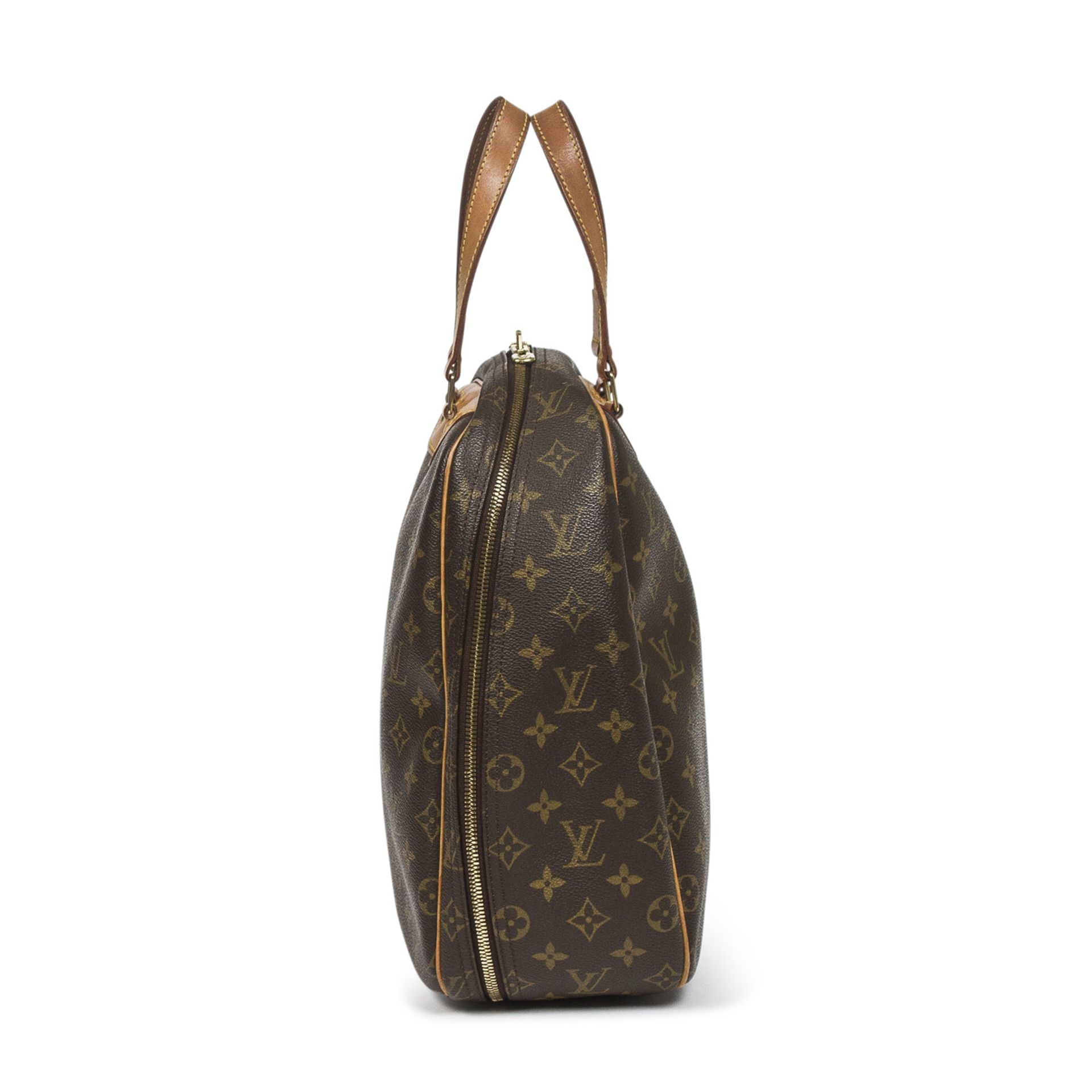 LOUIS VUITTON VINTAGE Handtasche "EXCURSION", Koll. 1999.Monogram Canvas Serie, Details und - Bild 4 aus 5