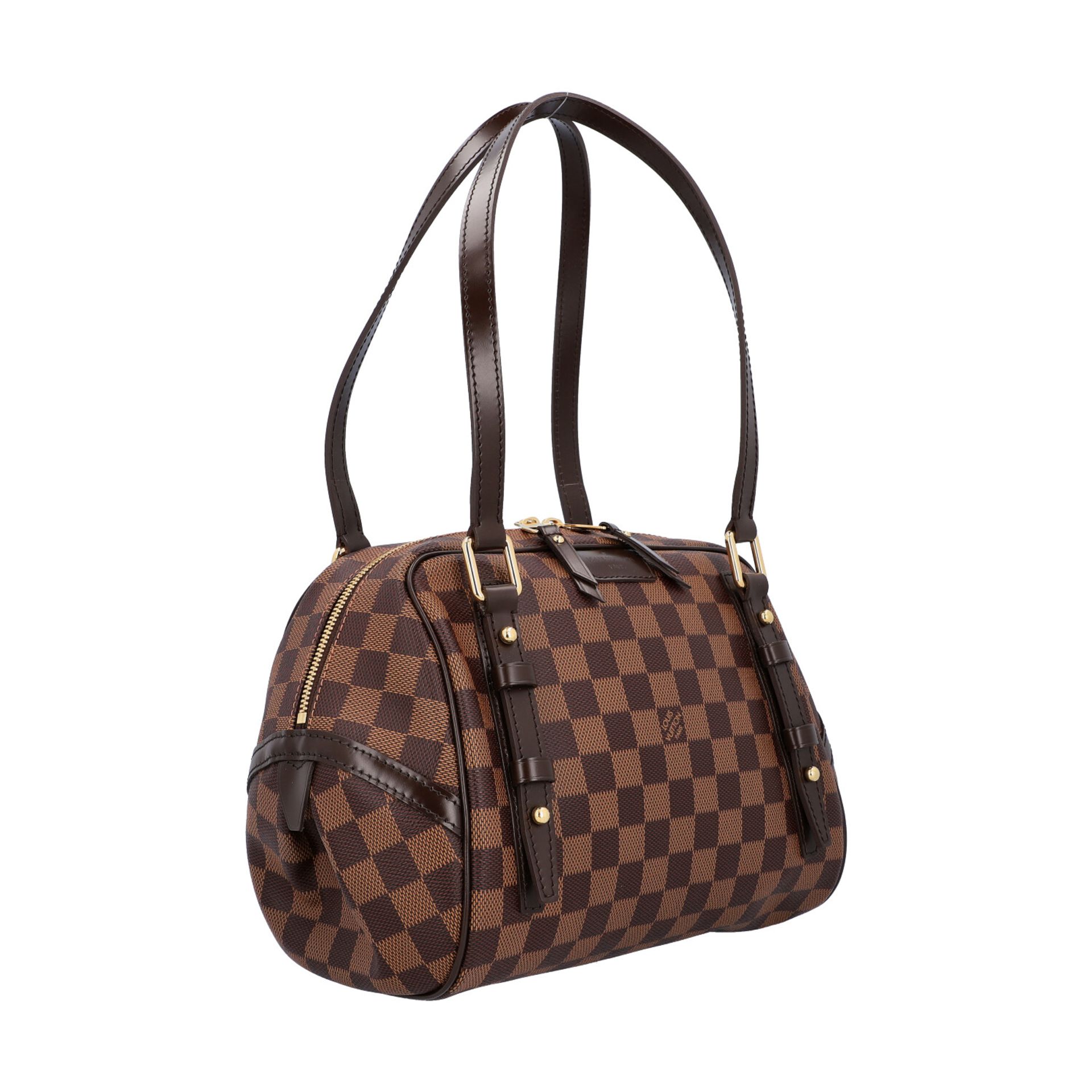 LOUIS VUITTON Handtasche "RIVINGTON PM", Koll. 2010.NP. ca.: 1.200,-€. Damier Ebene Serie mit - Bild 2 aus 8