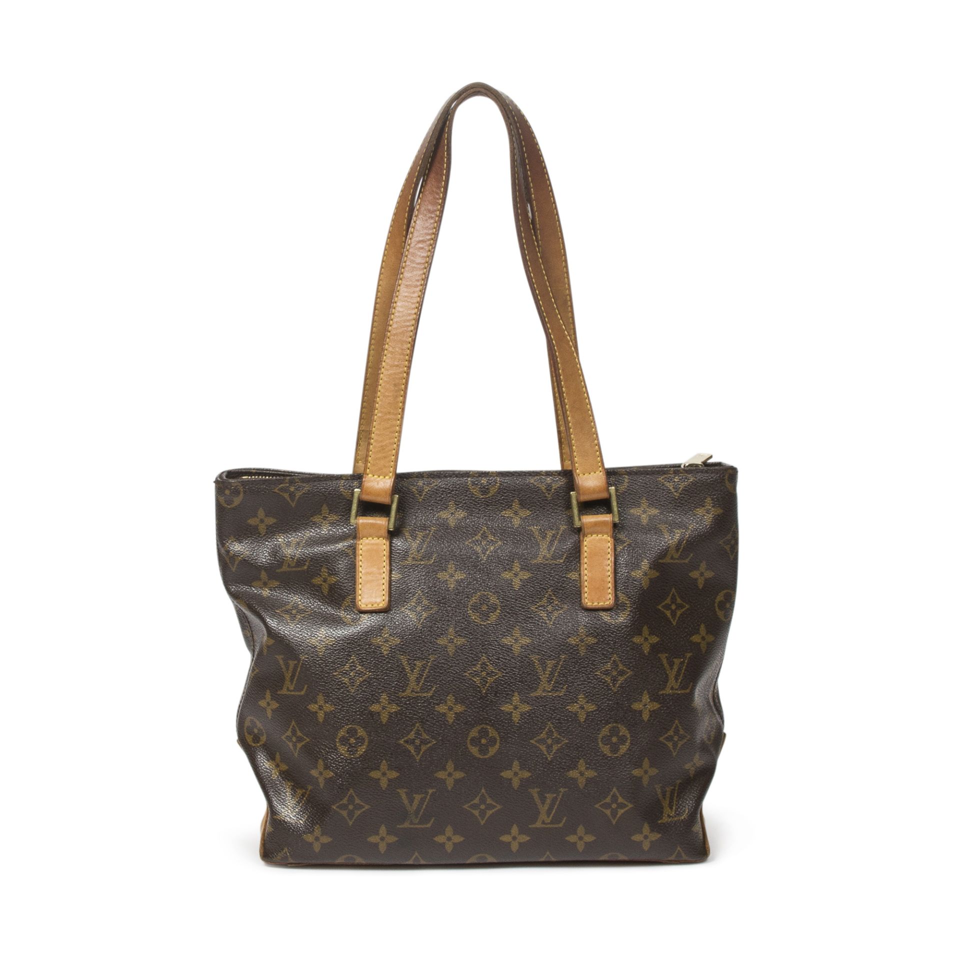 LOUIS VUITTON Handtasche "CABAS PIANO", Koll. 2003.Monogram Canvas Serie mit goldfarbener Hardware - Bild 2 aus 5