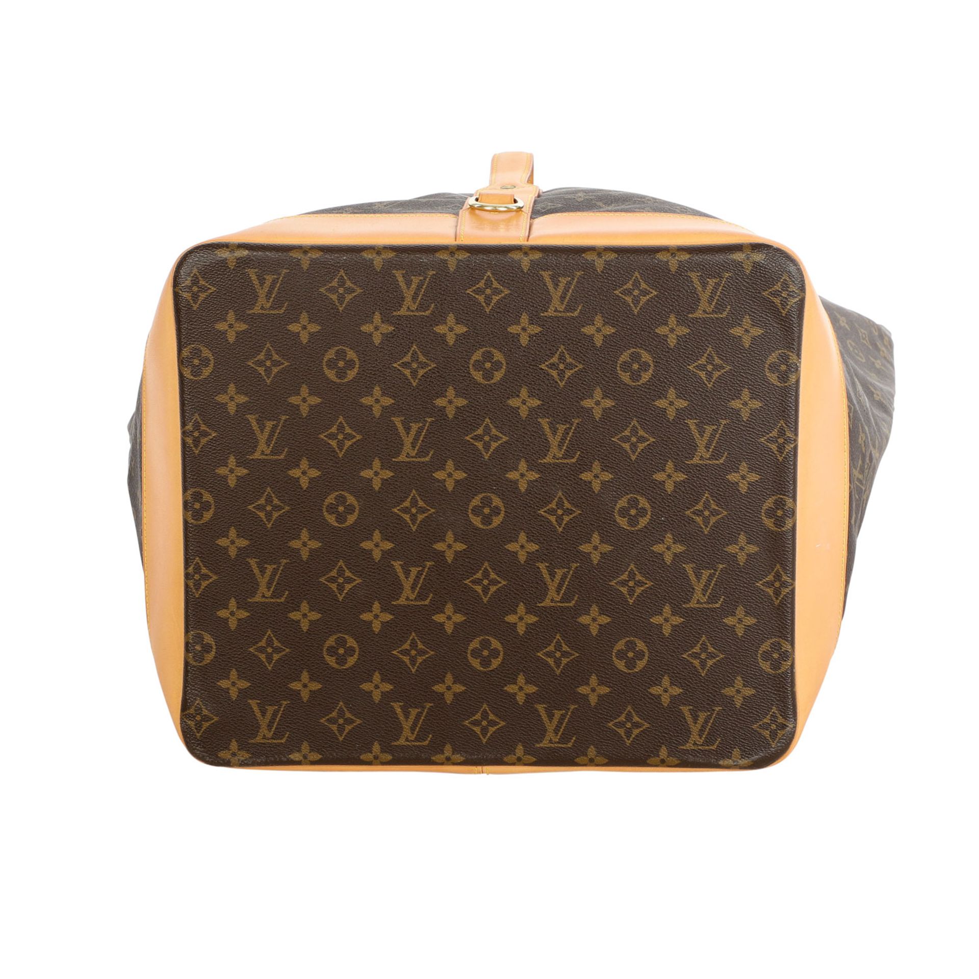 LOUIS VUITTON VINTAGE Reisetsche "DUFFLE SAC MARINE", Koll. 1992.Monogram Canvas Serie, Details - Bild 5 aus 5