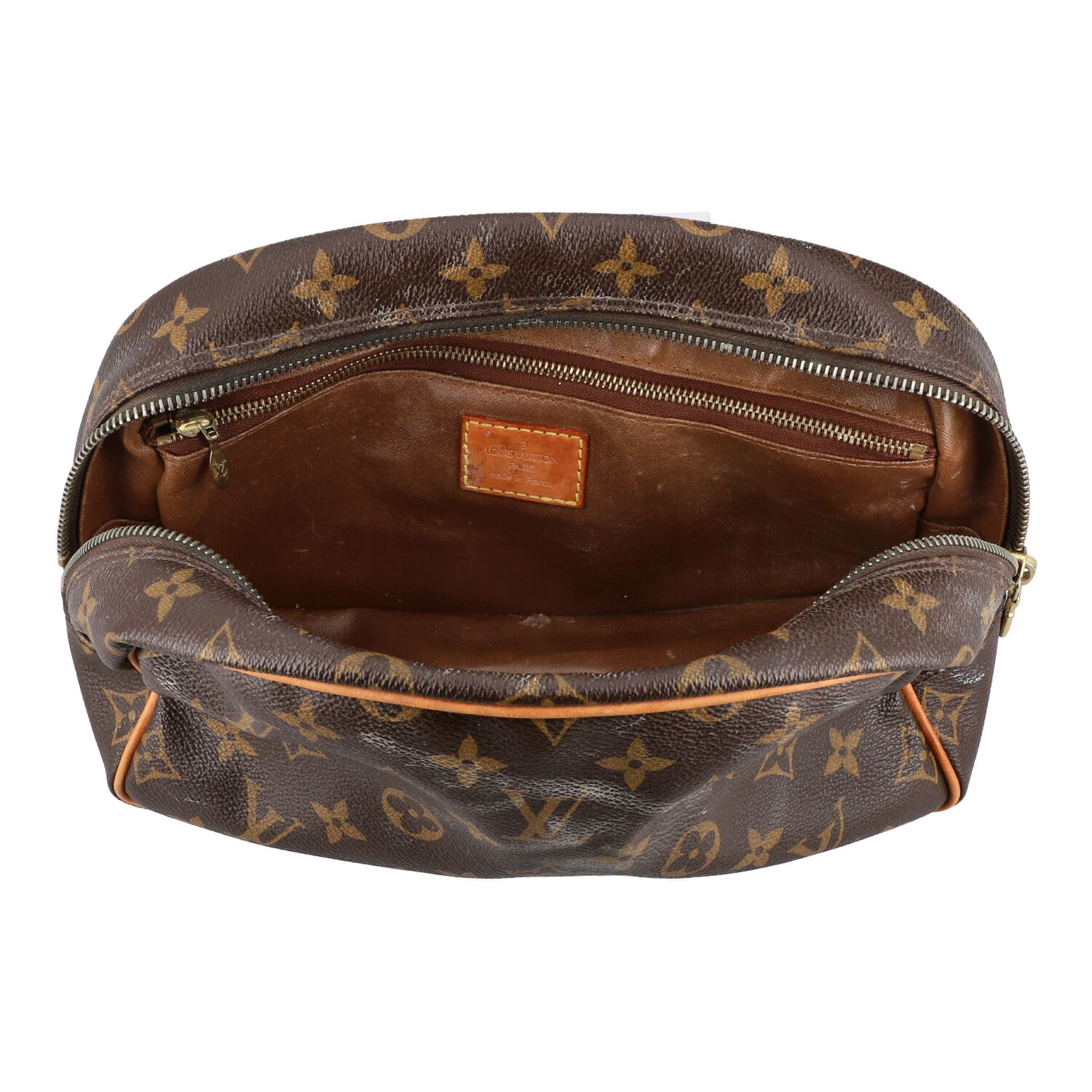 LOUIS VUITTON Kosmetiktasche, Koll.: 2007.Monogram Canvas Serie, umlaufender Reißverschluss in - Bild 6 aus 6