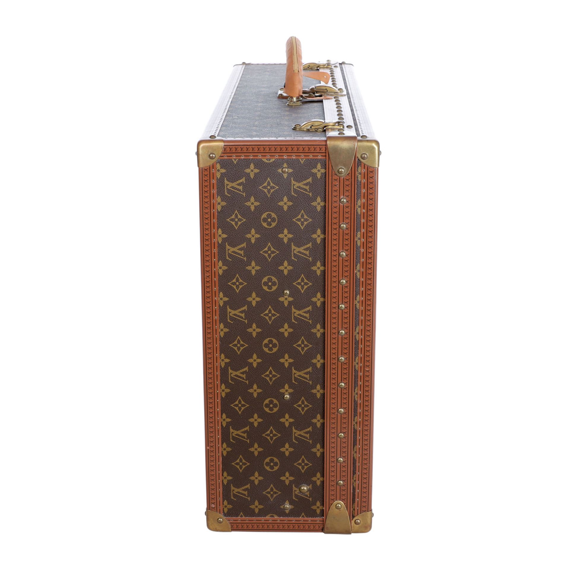 LOUIS VUITTON Reisekoffer "ALZER 80", Akt. NP.: 6.500,-€.Monogram Canvas Serie, abgerundeter - Bild 3 aus 7