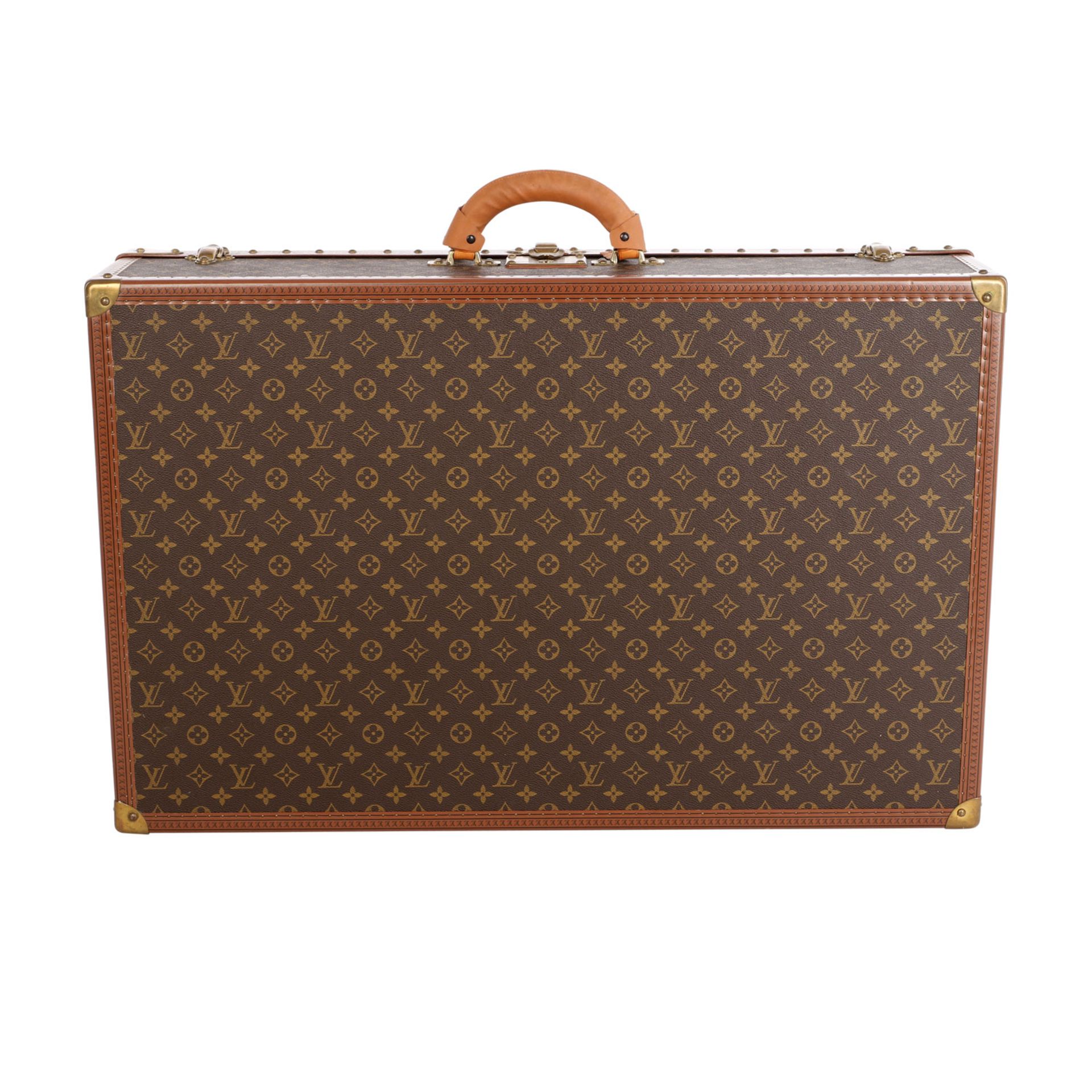 LOUIS VUITTON Reisekoffer "ALZER 80", Akt. NP.: 6.500,-€.Monogram Canvas Serie, abgerundeter - Bild 4 aus 7