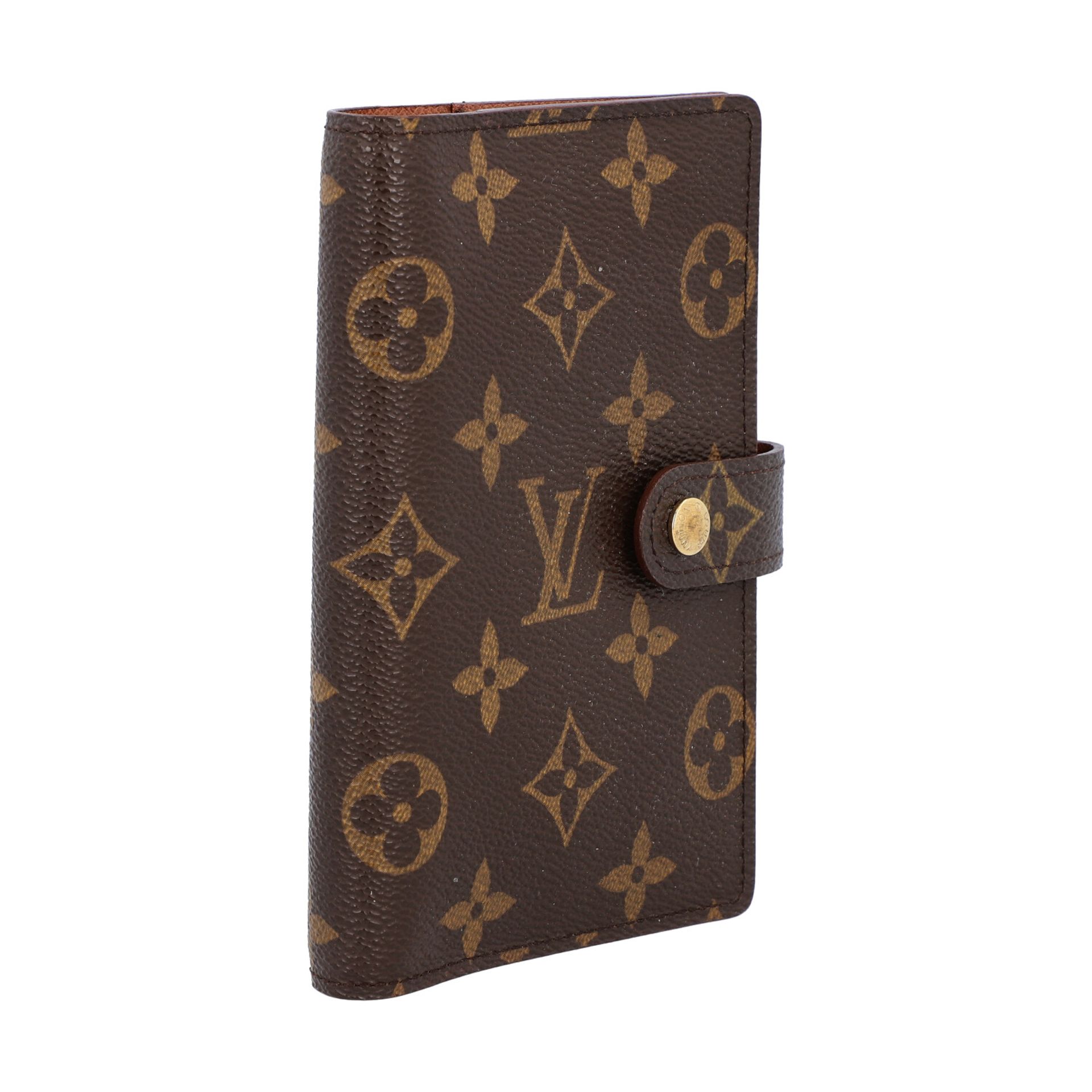 LOUIS VUITTON VINTAGE Organizer "AGENDA FONCTIONNEL PM", Koll. 1995.Akt. NP.: 255,-€.Monogram Canvas - Bild 2 aus 6