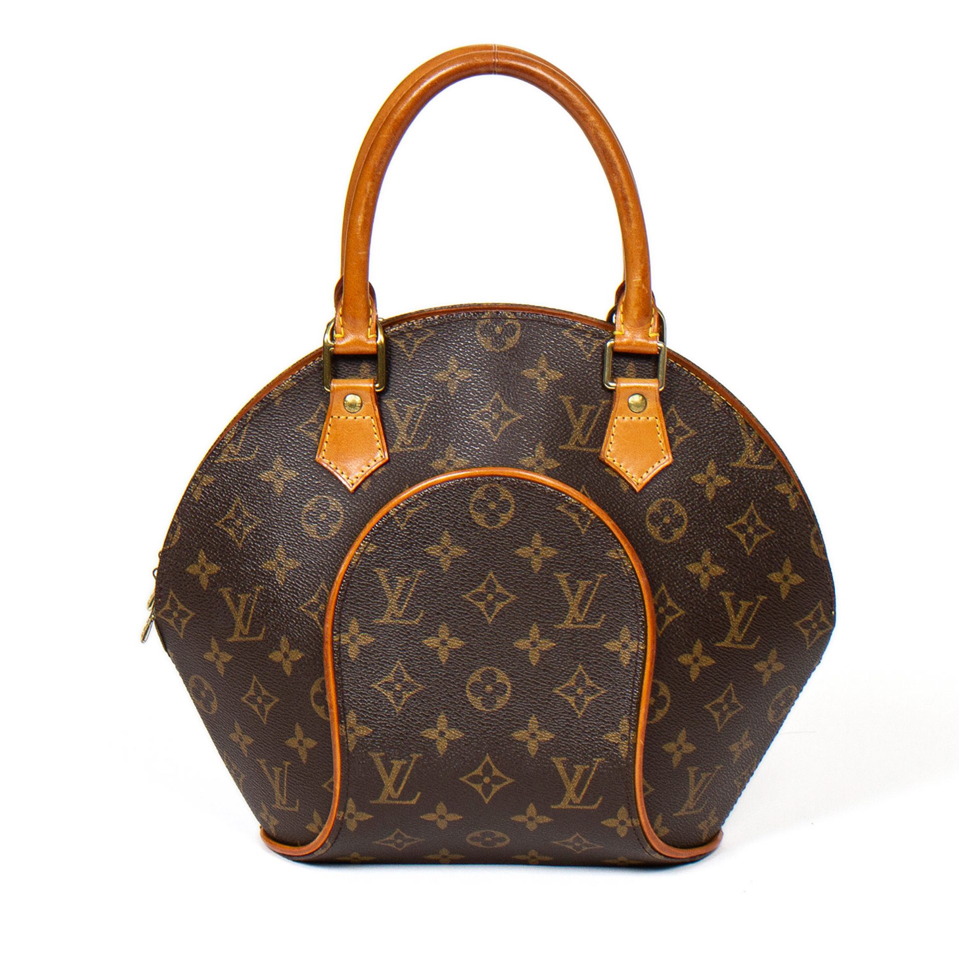 LOUIS VUITTON VINTAGE Handtasche "ELLIPSE PM", Koll. 1997.NP. ca.: 1.500,-€. Monogram Canvas Serie - Bild 2 aus 6