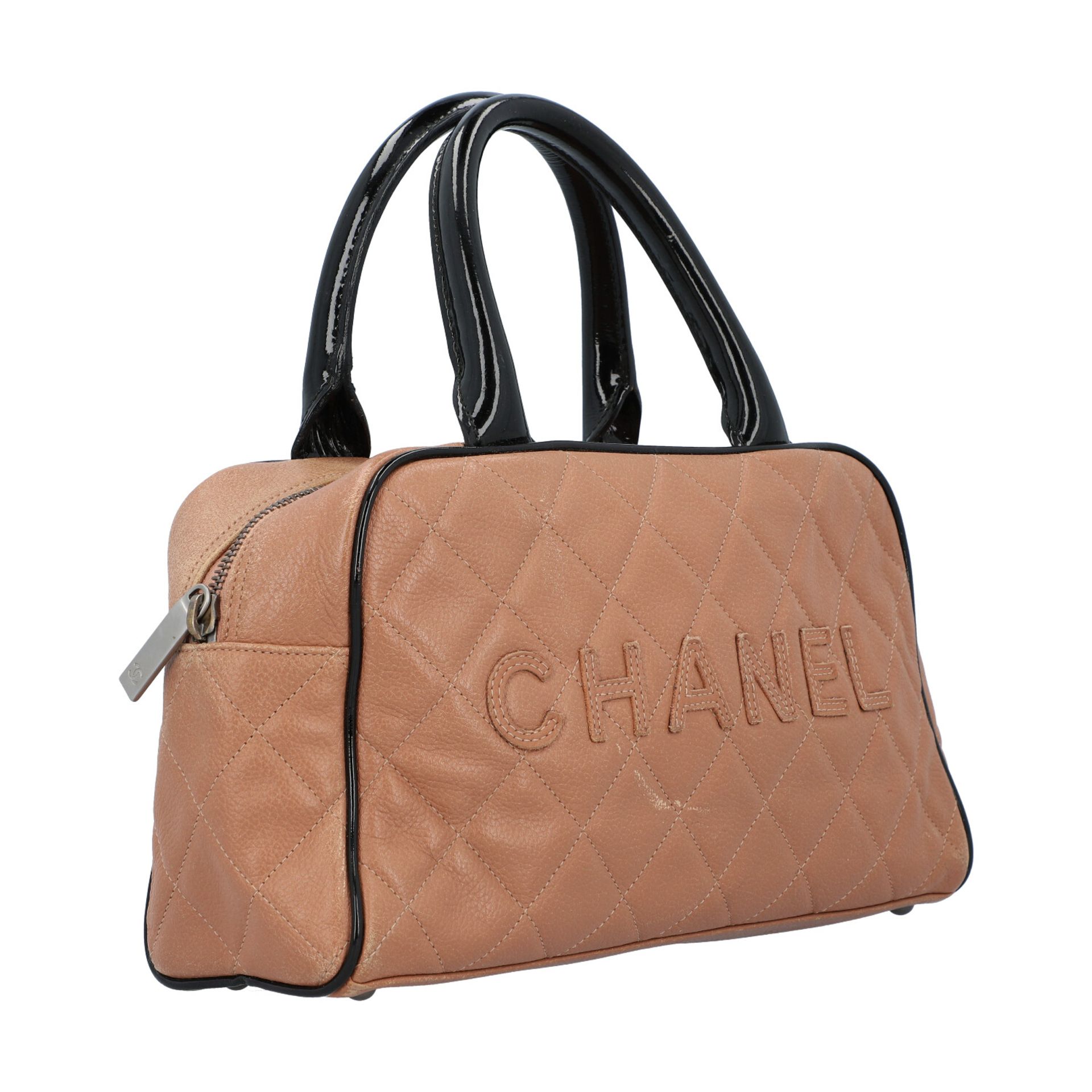 CHANEL Bowling-Bag, Koll.: 2000-2002. - Bild 2 aus 9