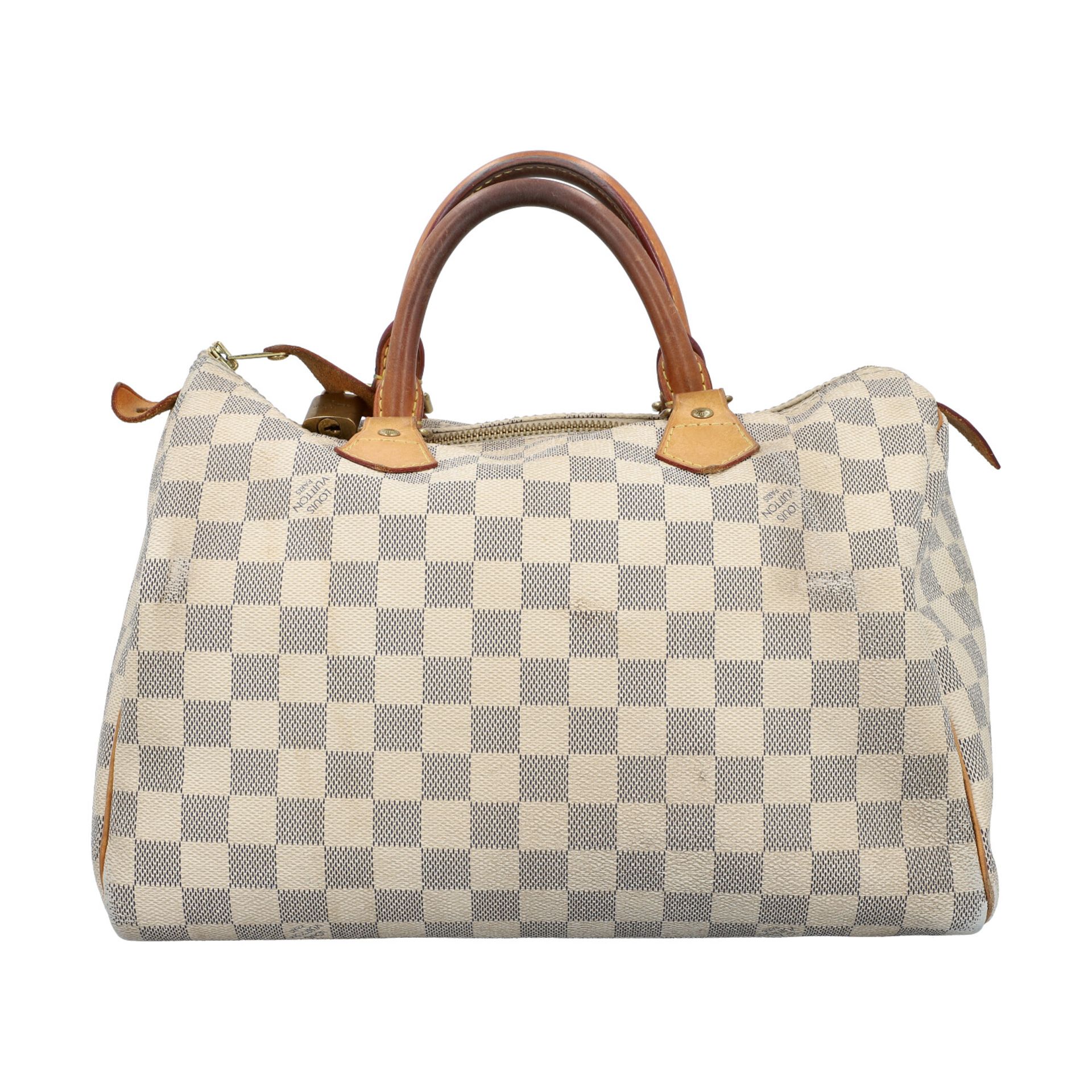 LOUIS VUITTON Henkeltasche "SPEEDY 30", Koll.: 2010, akt. NP.: 840,-€.<b - Bild 4 aus 8