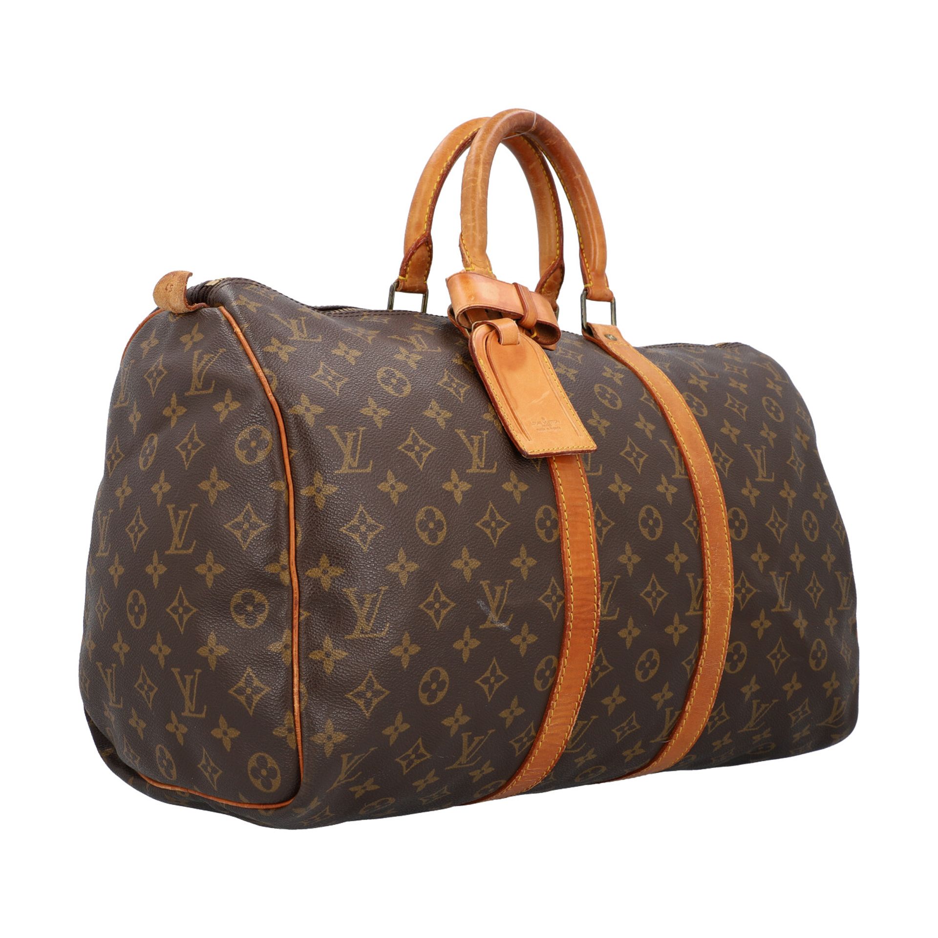 LOUIS VUITTON VINTAGE Weekender "KEEPALL 45", Koll. 1989. - Bild 2 aus 8