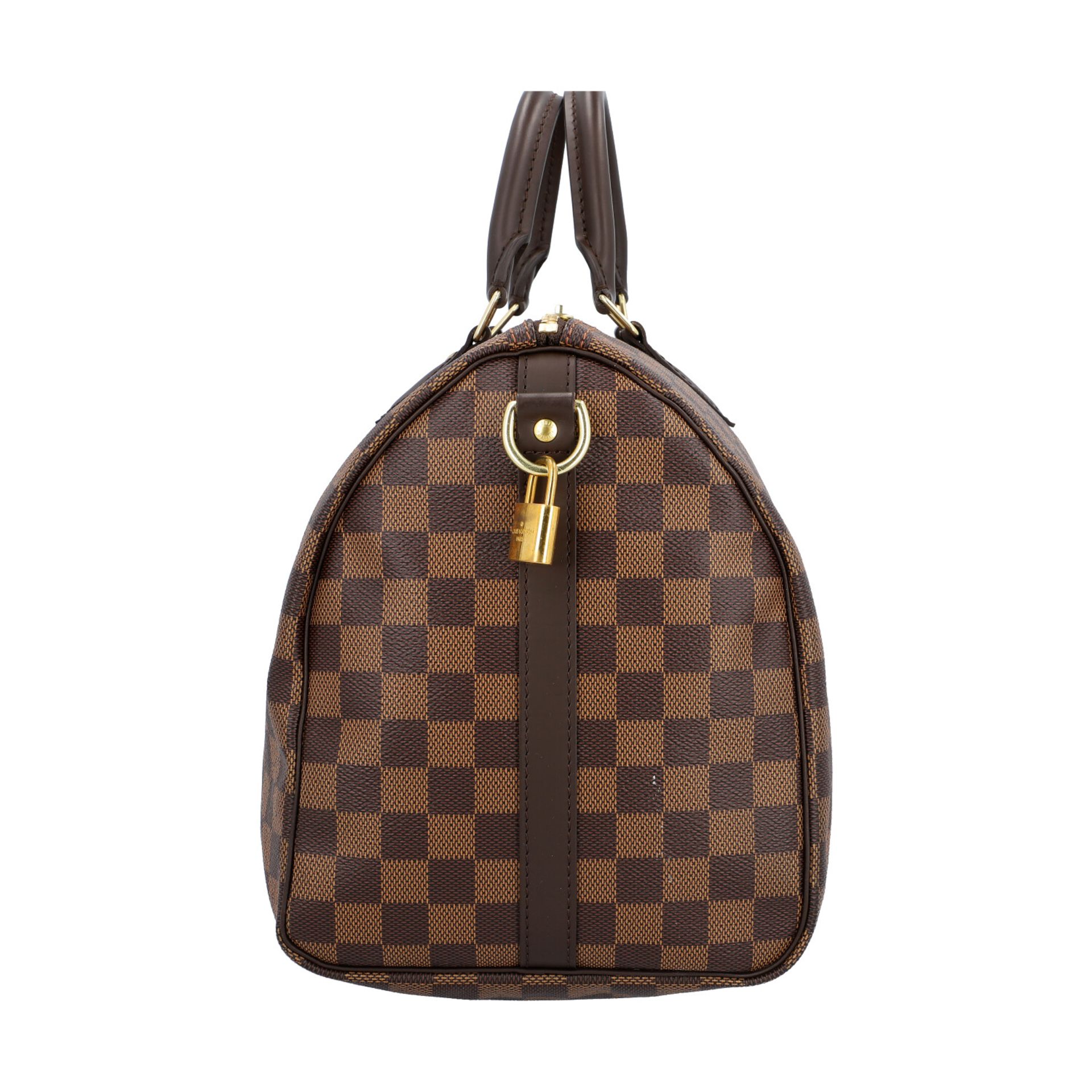 LOUIS VUITTON Henkeltasche "SPEEDY BANDOLIERE 35", Koll.: 2019, akt. NP.: 1.100,-€.<b - Bild 3 aus 8