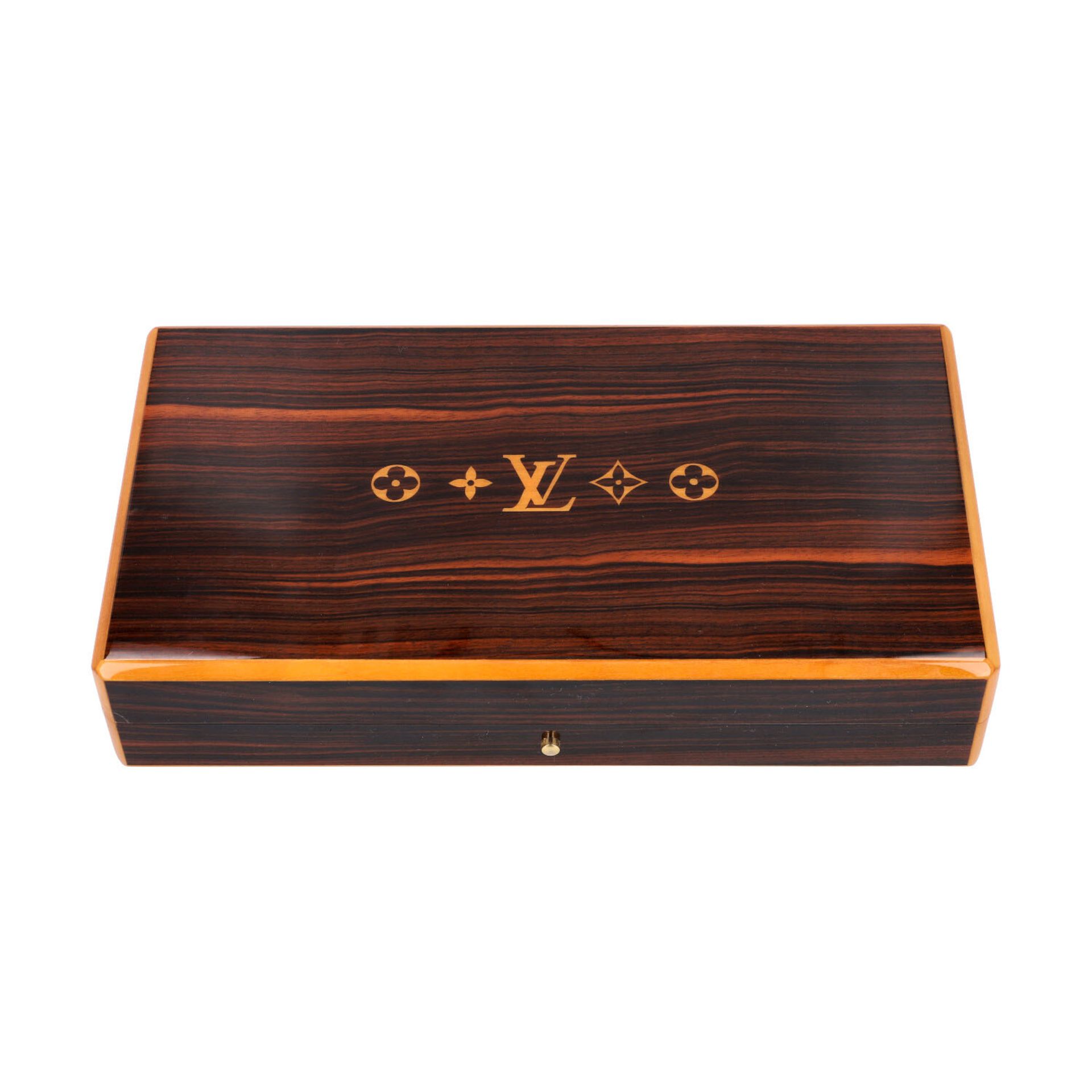 LOUIS VUITTON Humidor "CIGAR CASE", Koll. 2000.