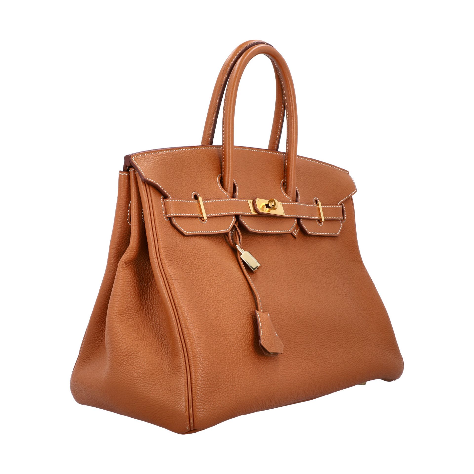 HERMÈS Handtasche "BIRKIN BAG 35", Koll.: 2004, akt. NP.: 8.600,-€.<br - Bild 2 aus 9