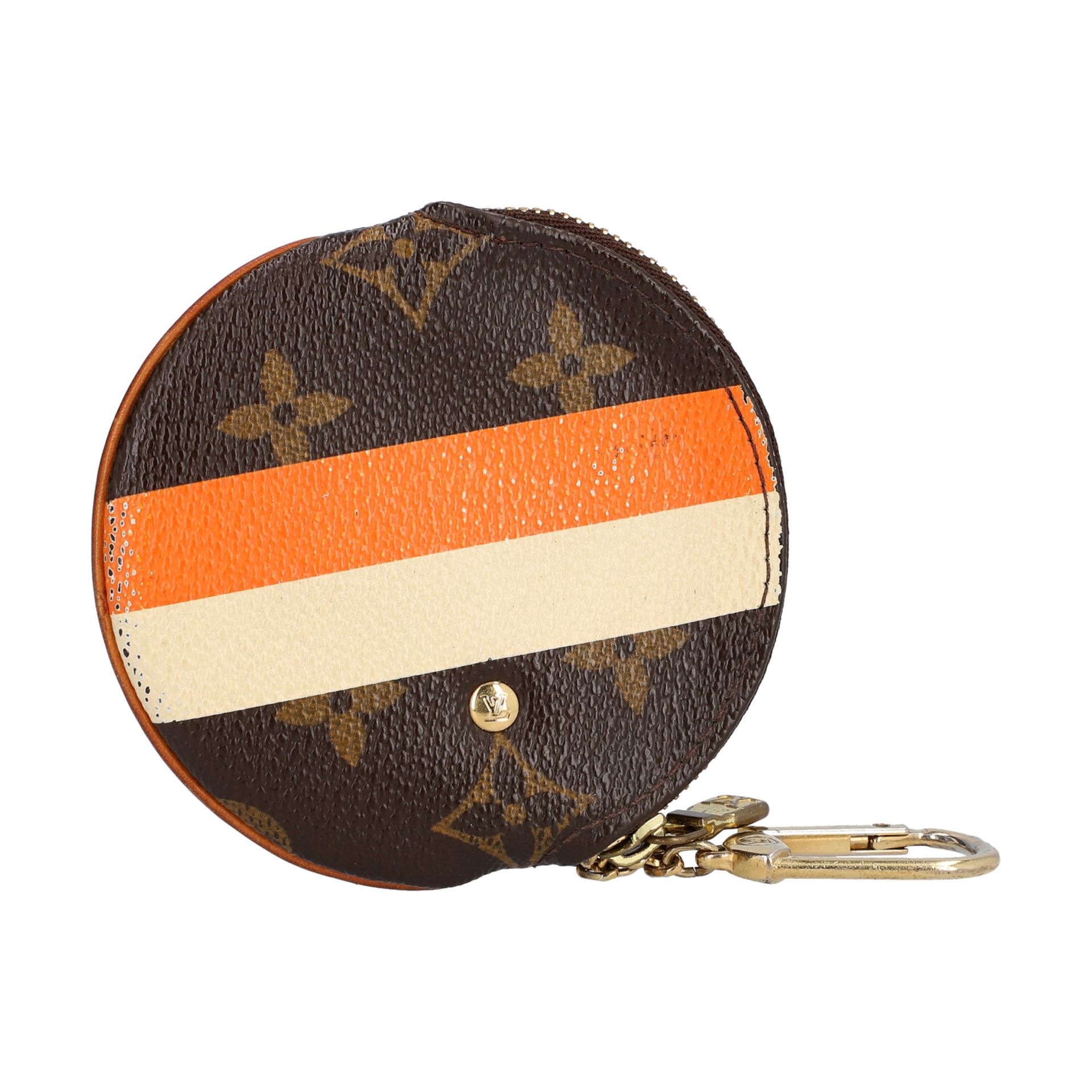 LOUIS VUITTON Etui "ROUND GROOM COIN PURSE", Koll. 2006. - Bild 4 aus 4