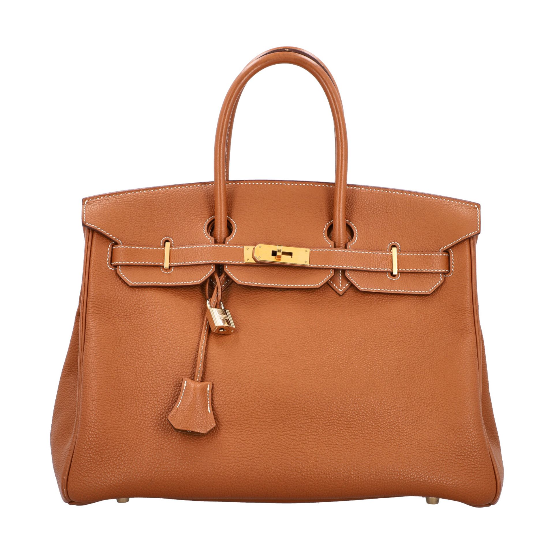 HERMÈS Handtasche "BIRKIN BAG 35", Koll.: 2004, akt. NP.: 8.600,-€.<br