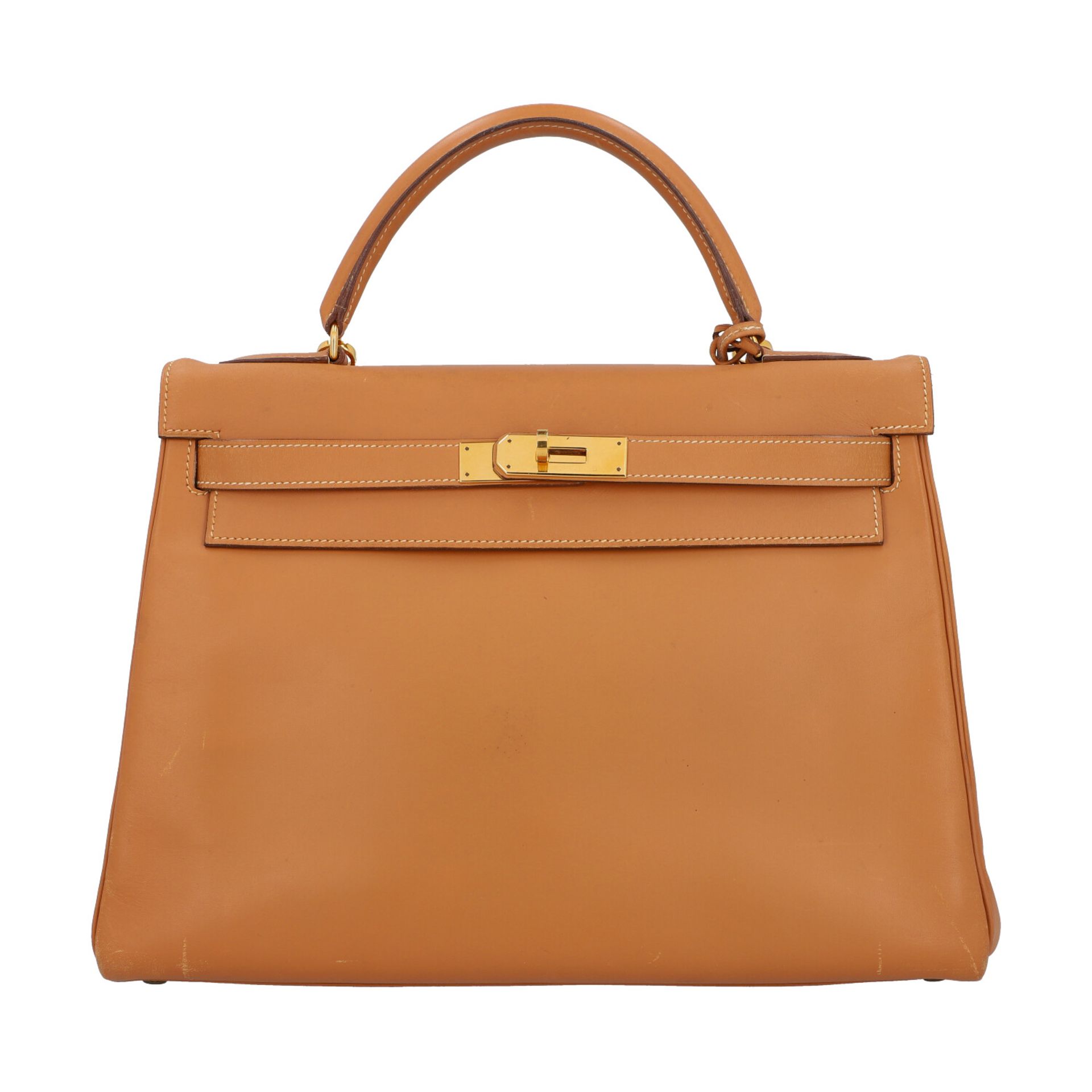 HERMÈS Henkeltasche "KELLY 32 RETOURNEE", Koll.: 1991, NP.: 7.200,-€.<br