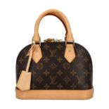 LOUIS VUITTON Handtasche "ALMA BB", Koll. 2013.