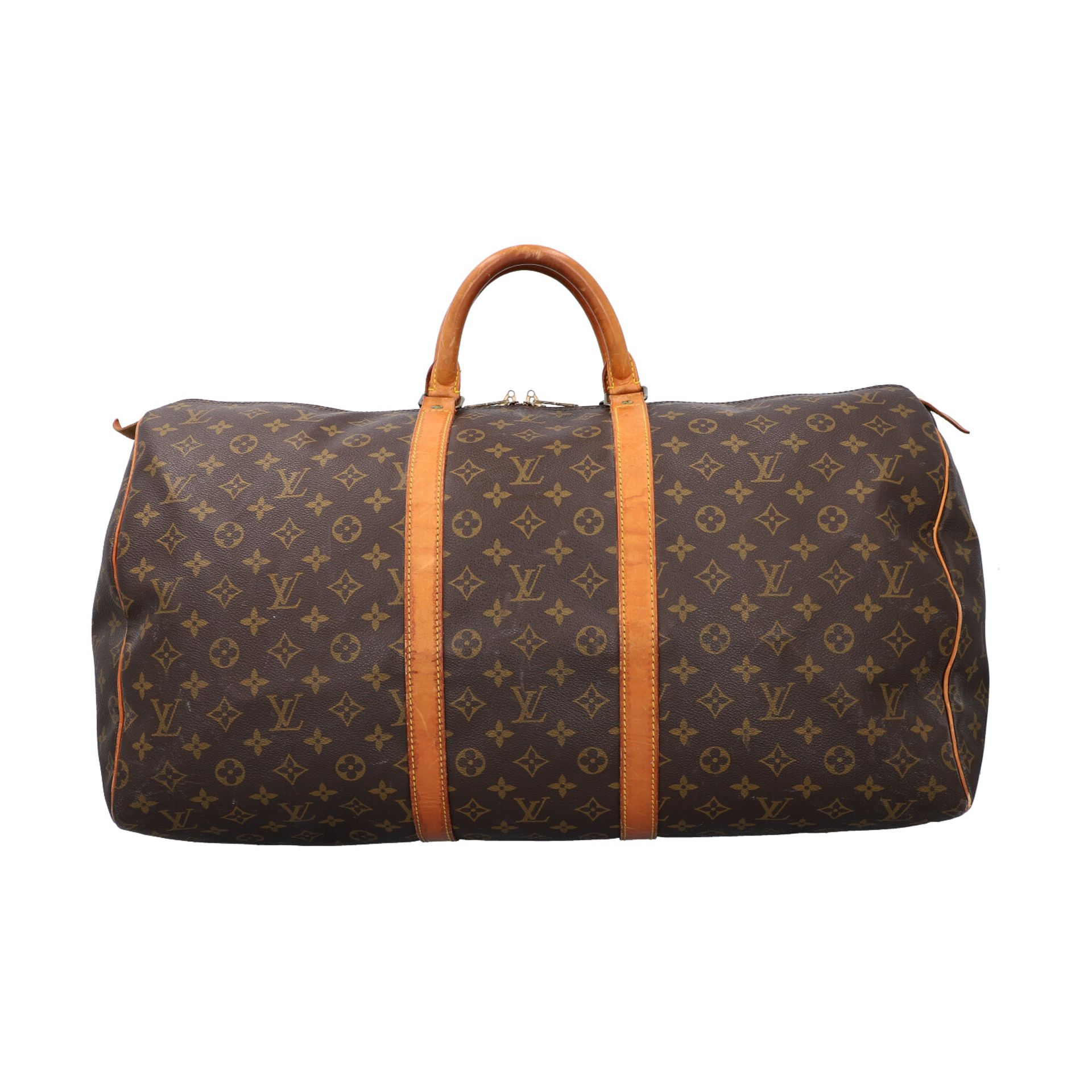 LOUIS VUITTON Weekender "KEEPALL 55", Koll.: 1990, akt. NP.: 1.140,-€.<b