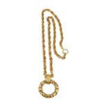 CHANEL VINTAGE Modeschmuck-Collier, 70/80er Jahre.