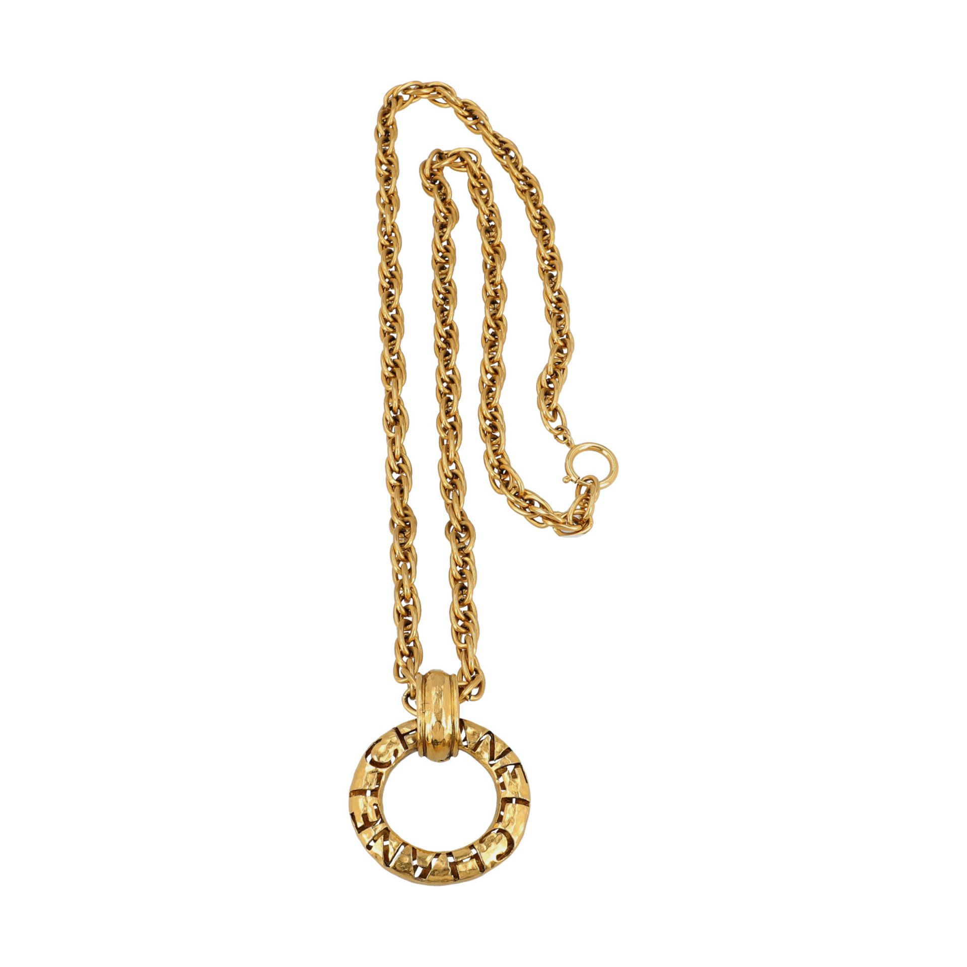 CHANEL VINTAGE Modeschmuck-Collier, 70/80er Jahre.