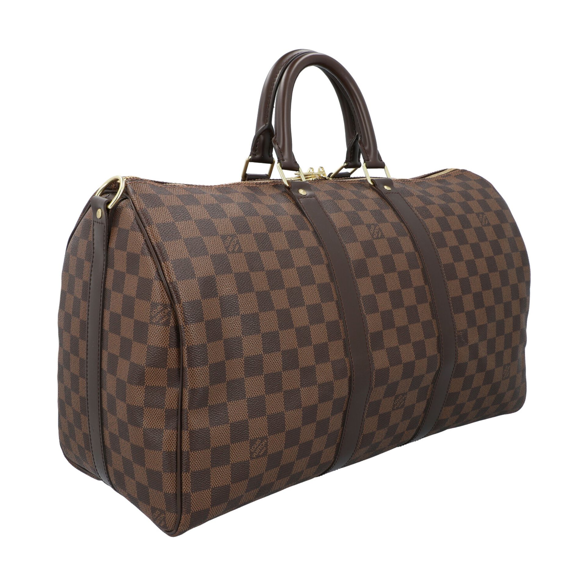 LOUIS VUITTON Weekender "KEEPALL 45", Koll.: 2014, akt. NP.: 1.420,-€.<b - Bild 2 aus 8