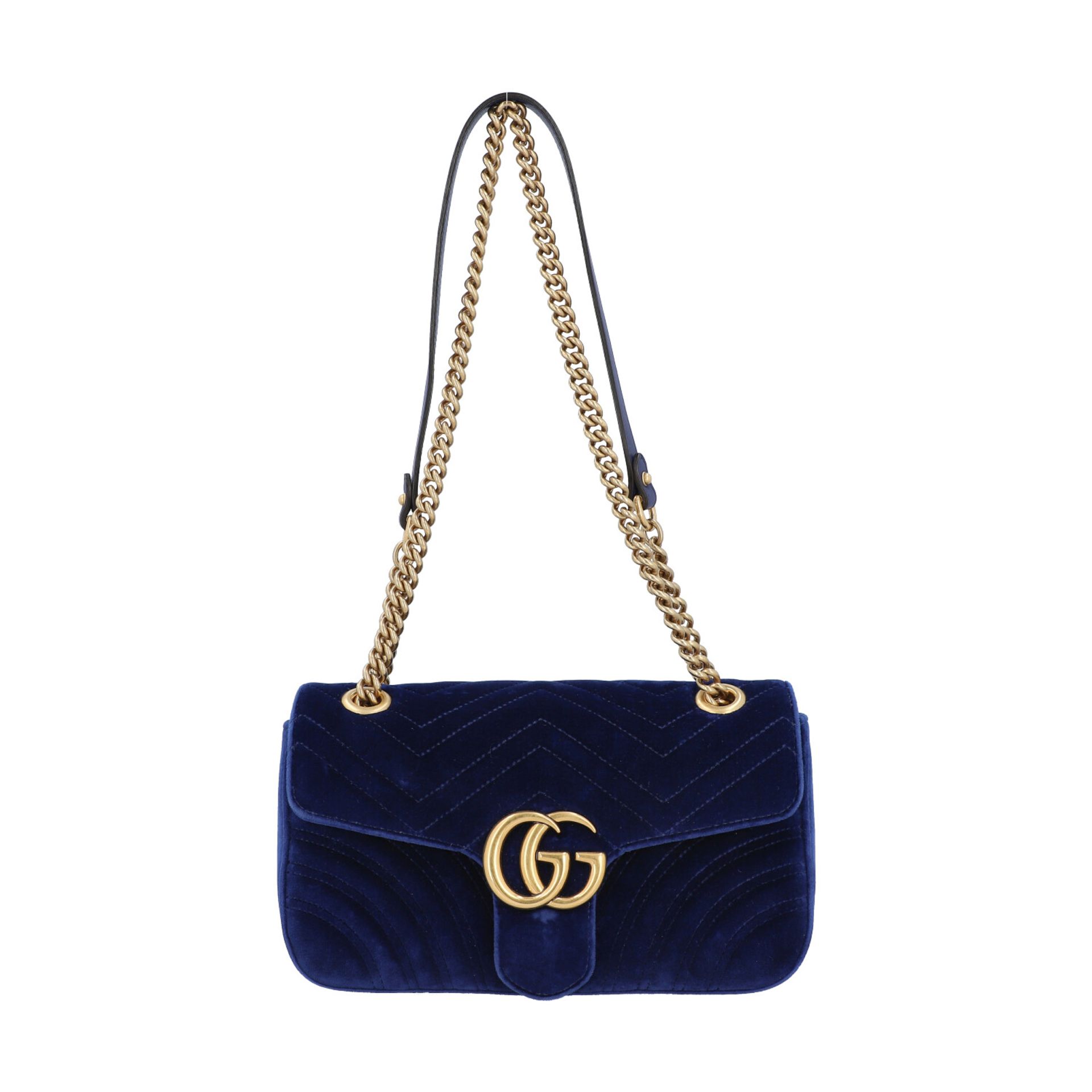 GUCCI Umhängetasche "GG MARMONT", akt. NP.: 1.390,-€.<br