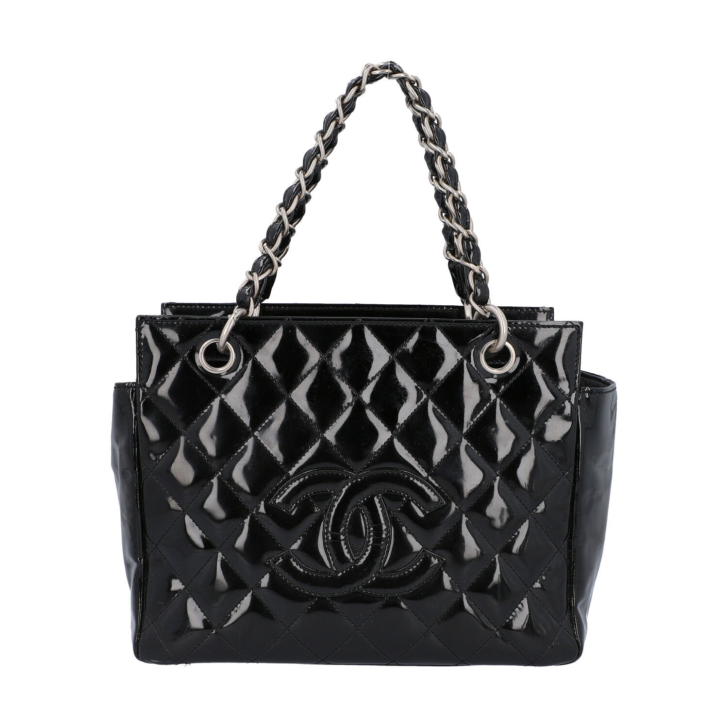 CHANEL kleiner Shopper, NP.: ca. 3.500,-€.<b