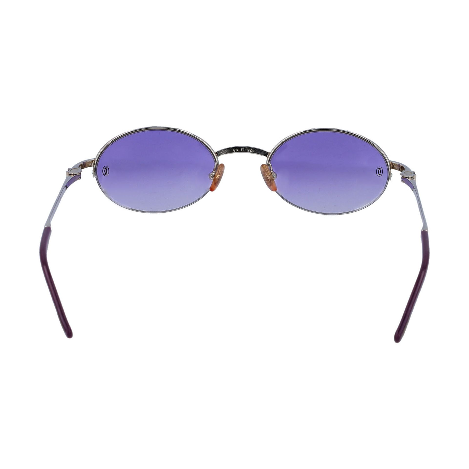 CARTIER VINTAGE Sonnenbrille "ANAKIE". - Bild 4 aus 4