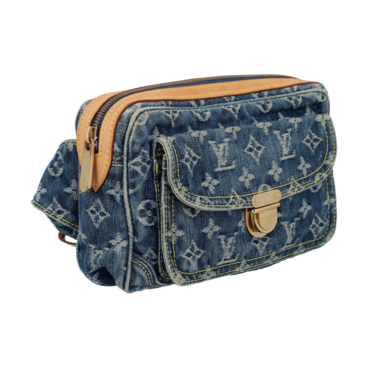 LOUIS VUITTON Bauchtasche "BUM BAG DENIM BLUE", Koll.: 2007. - Image 2 of 6