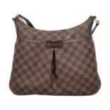 LOUIS VUITTON Umhängetasche "BLOOMSBURY", Koll.: 2009, NP.: ca. 1.000,-€.<br