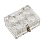 LOUIS VUITTON Würfelset "LUCITE DICE SET".<