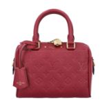 LOUIS VUITTON Handtasche "SPEEDY 20 BAND.", Koll. 2016.