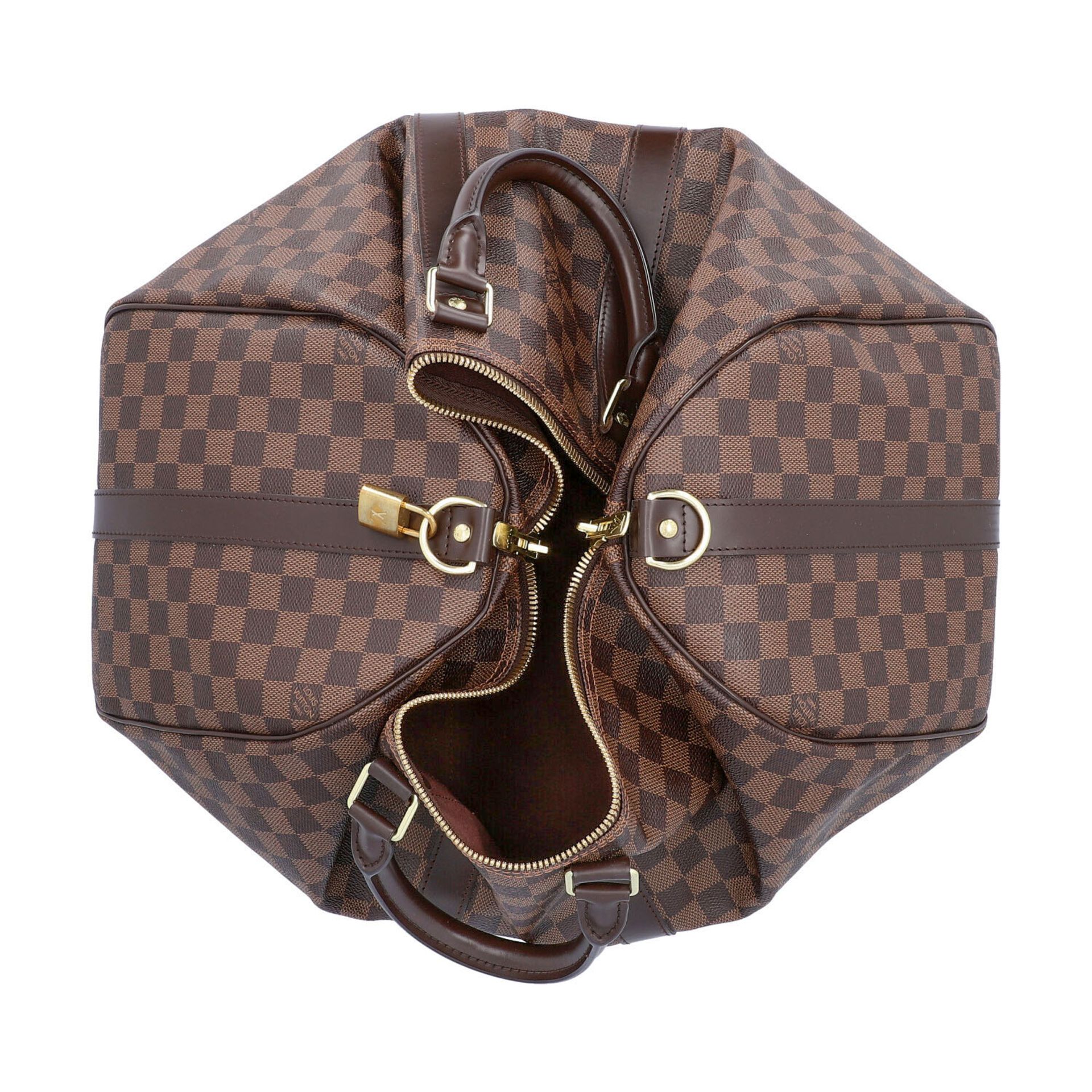 LOUIS VUITTON Weekender "KEEPALL 45", Koll.: 2014, akt. NP.: 1.420,-€.<b - Bild 6 aus 8