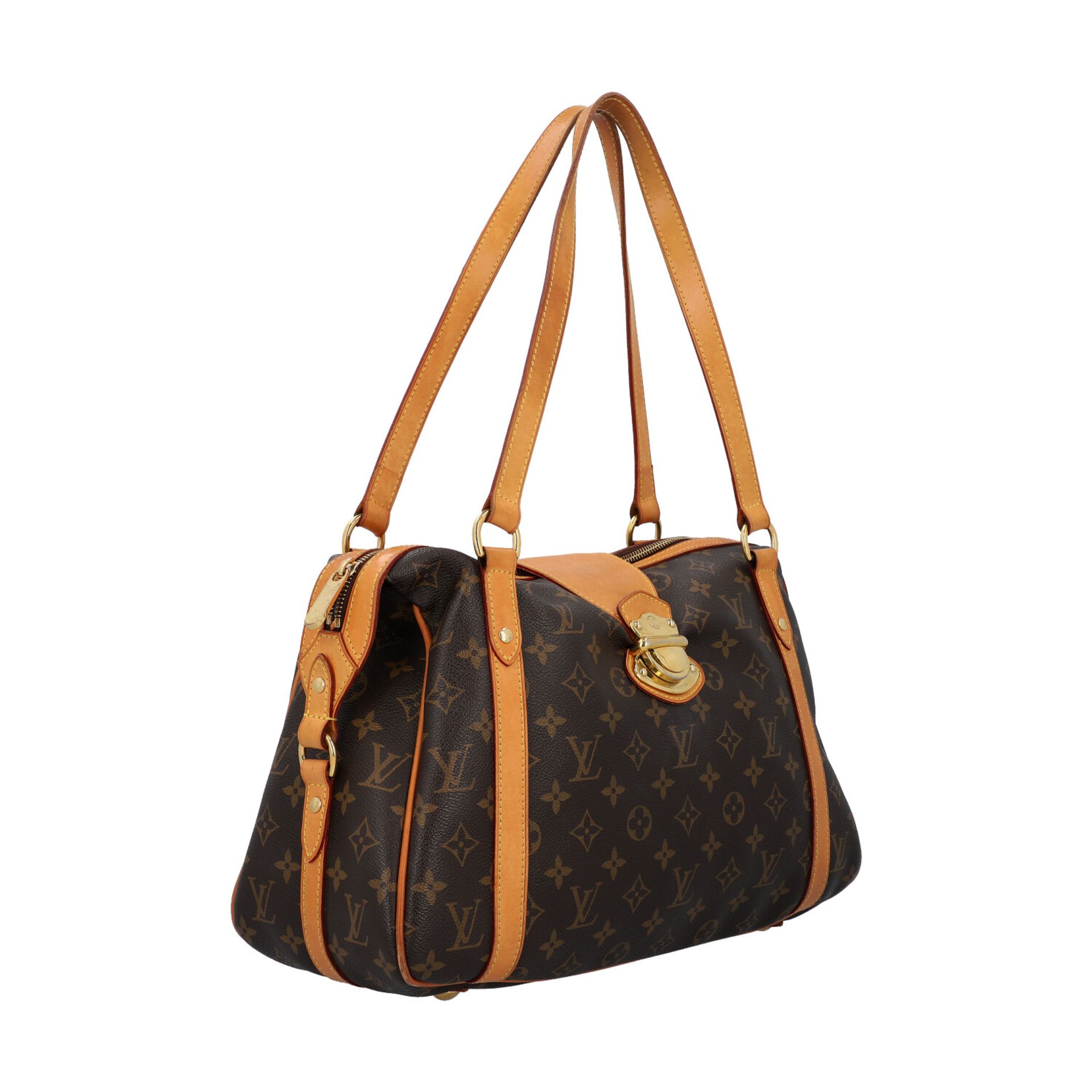 LOUIS VUITTON Schultertasche "STRESA PM MONOGRAM", Koll. 2010.Letzter LP.: 905,-€. Monogram Canvas - Bild 2 aus 8