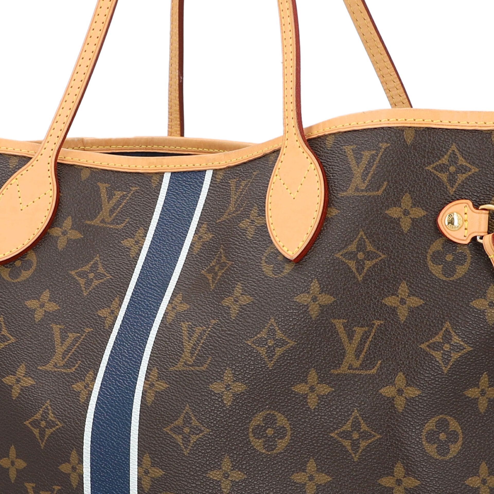 LOUIS VUITTON Shopper "NEVERFULL MM", Koll.: 2012, akt. NP.: 1.460,-€."MY LV HERITAGE". Monogram - Bild 7 aus 8