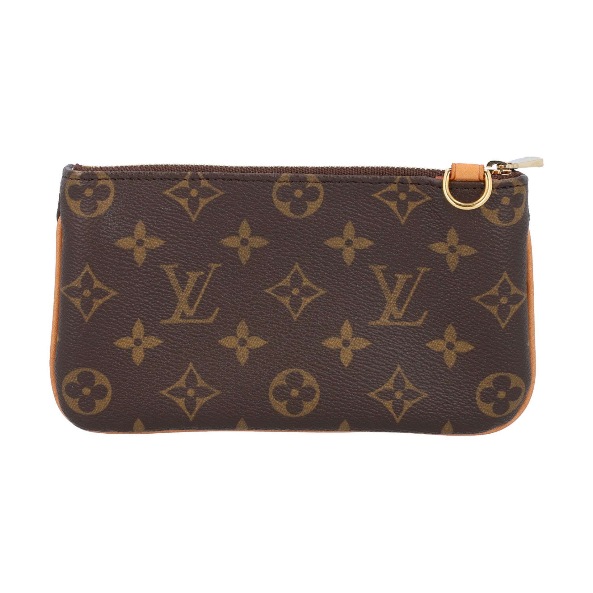 LOUIS VUITTON Pochette "TIKAL", Koll. 2006.Monogram Canvas Serie mit goldfarbener Hardware und - Bild 4 aus 4