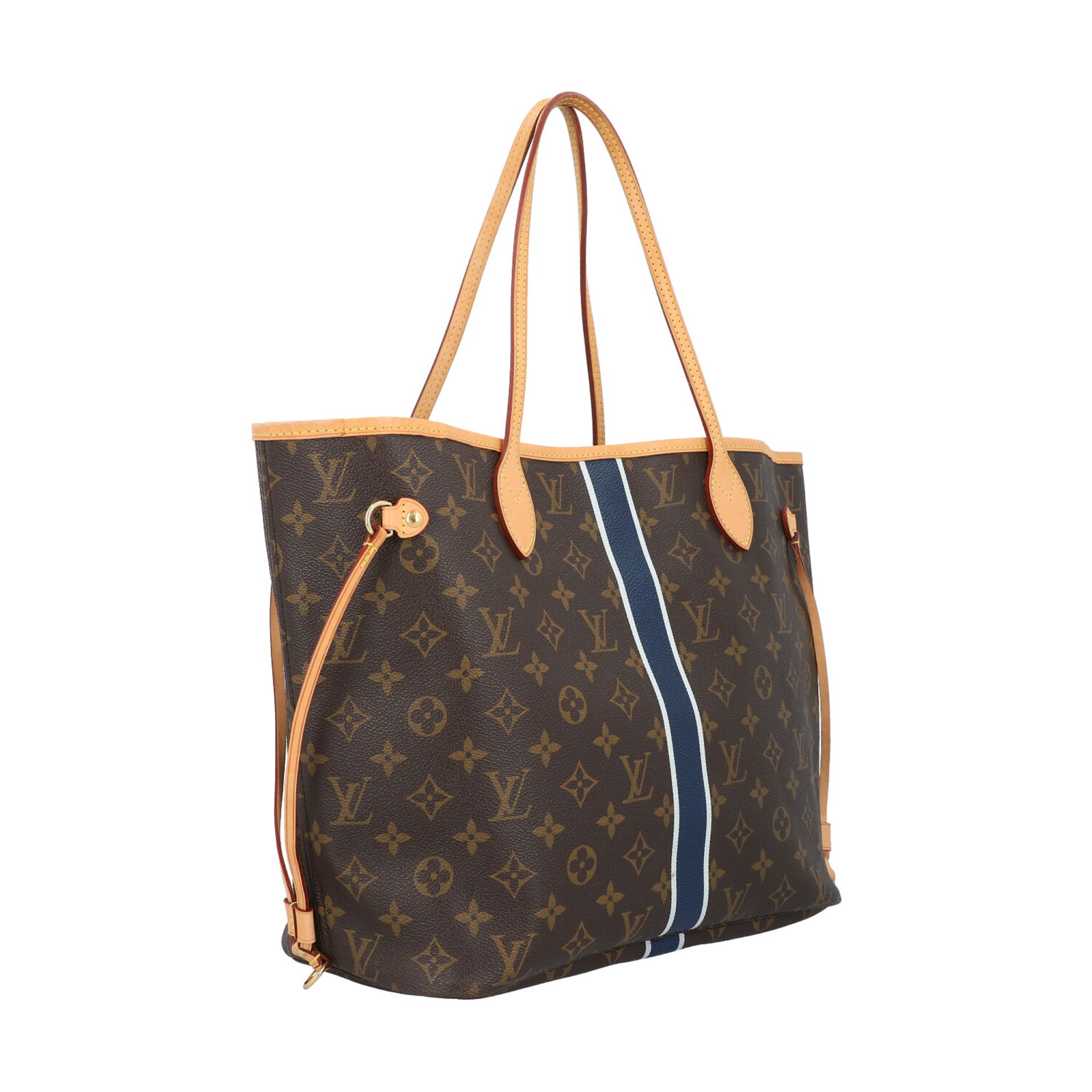 LOUIS VUITTON Shopper "NEVERFULL MM", Koll.: 2012, akt. NP.: 1.460,-€."MY LV HERITAGE". Monogram - Bild 2 aus 8