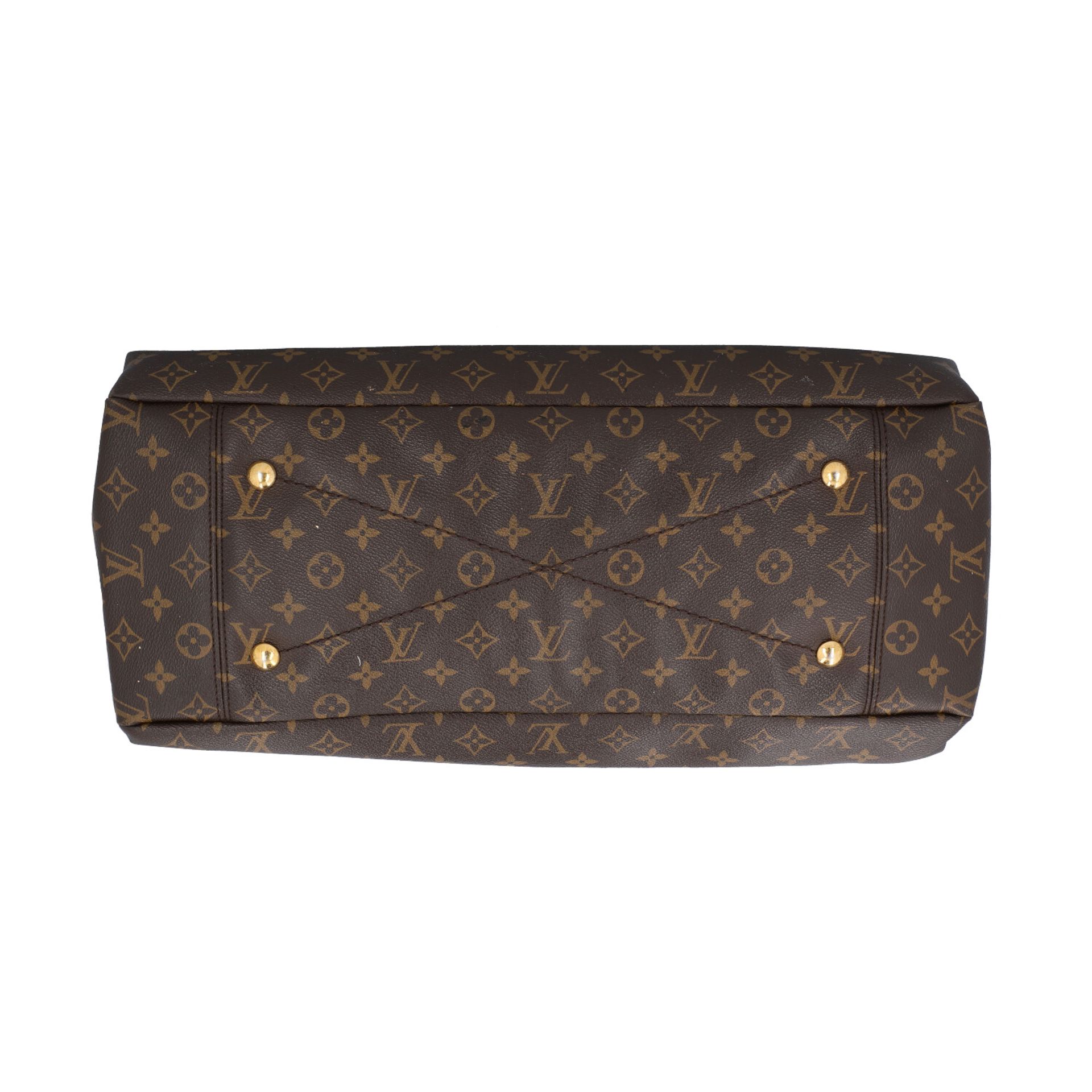 LOUIS VUITTON Hobo-Bag "ARTSY", Koll.: 2010, akt. NP.: 1.540,-€.Monogram Canvas Serie mit - Bild 5 aus 8