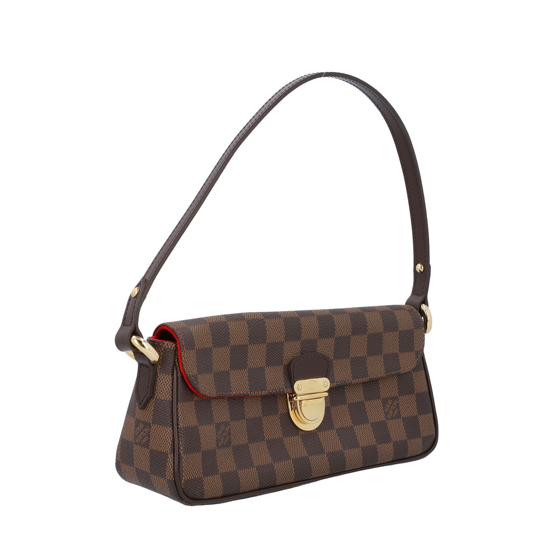 LOUIS VUITTON Schultertasche"RAVELLO PM", Koll.: 2005, NP.: ca. 700,-€.Damier Ebene Canvas Serie mit - Bild 2 aus 8