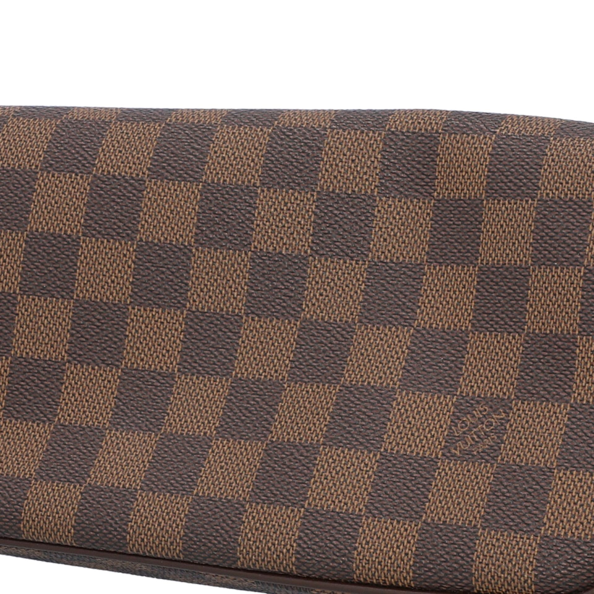 LOUIS VUITTON Schultertasche"RAVELLO PM", Koll.: 2005, NP.: ca. 700,-€.Damier Ebene Canvas Serie mit - Bild 7 aus 8