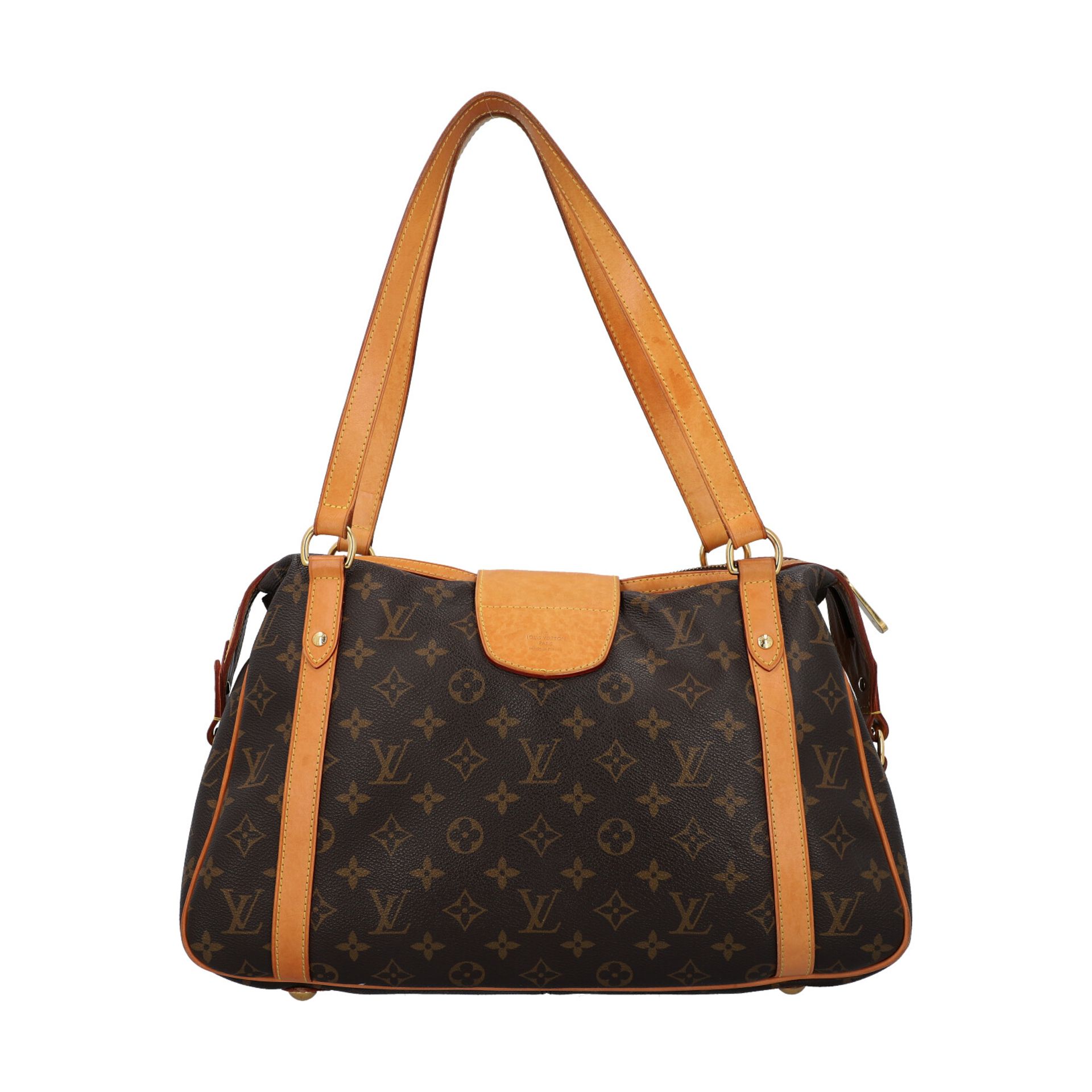 LOUIS VUITTON Schultertasche "STRESA PM MONOGRAM", Koll. 2010.Letzter LP.: 905,-€. Monogram Canvas - Bild 4 aus 8