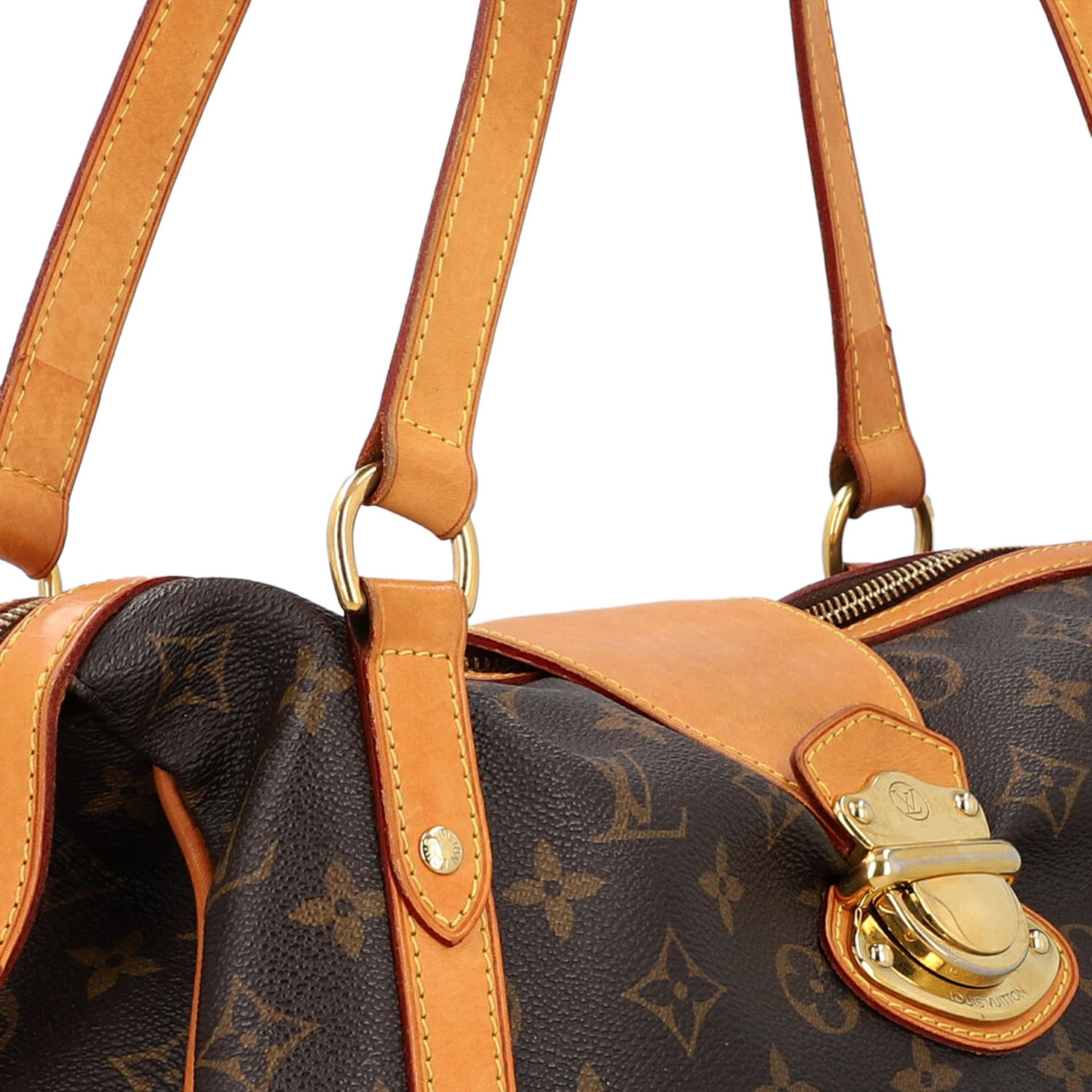 LOUIS VUITTON Schultertasche "STRESA PM MONOGRAM", Koll. 2010.Letzter LP.: 905,-€. Monogram Canvas - Bild 8 aus 8