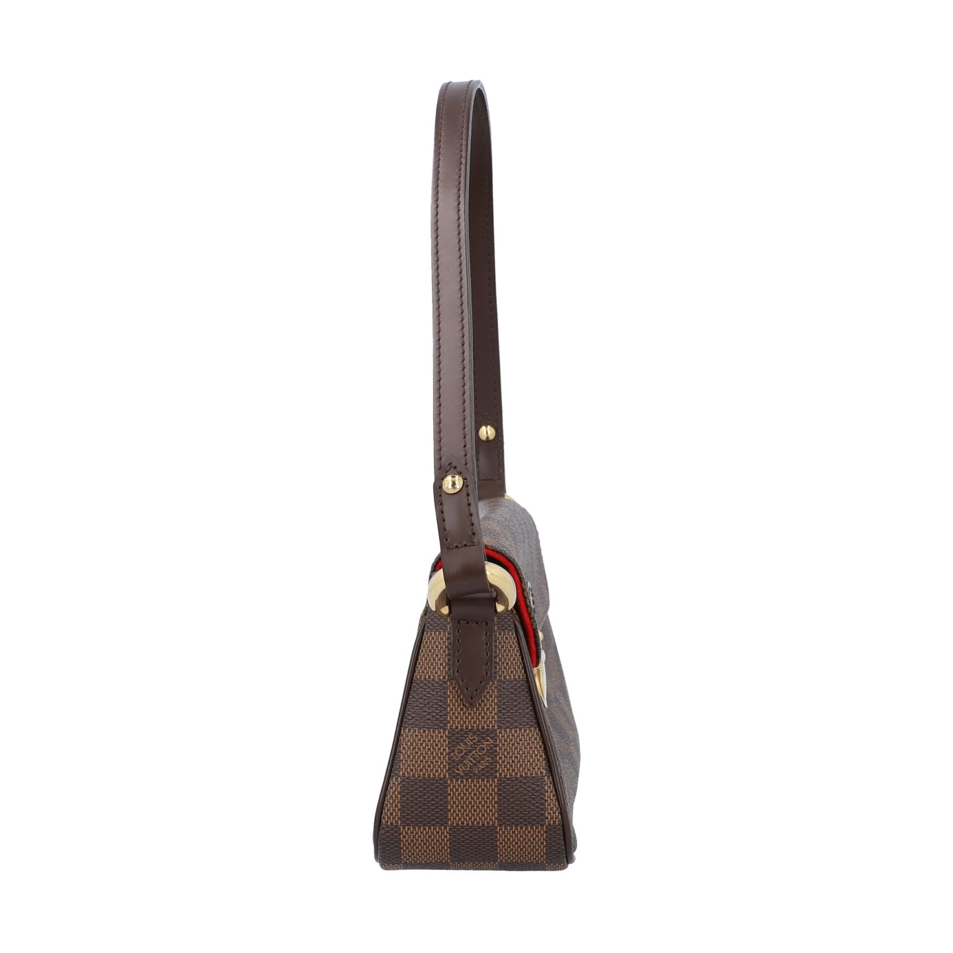 LOUIS VUITTON Schultertasche"RAVELLO PM", Koll.: 2005, NP.: ca. 700,-€.Damier Ebene Canvas Serie mit - Bild 3 aus 8