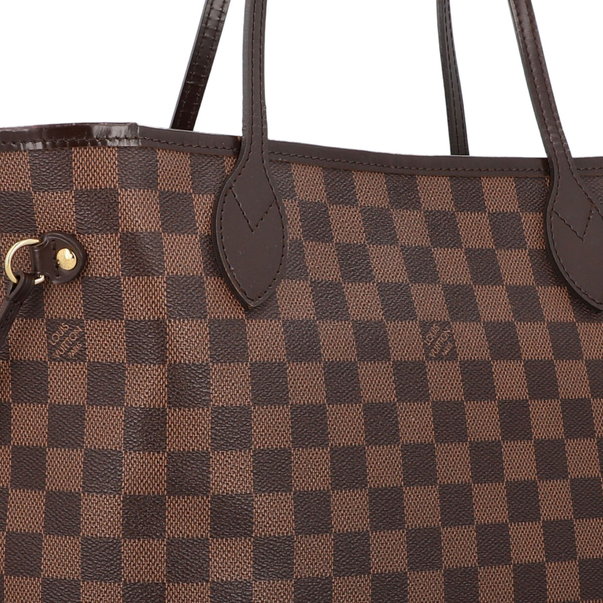 LOUIS VUITTON Shopper "NEVERFULL MM", Koll.: 2013, akt. NP.: 1.070,-€. - Bild 7 aus 8