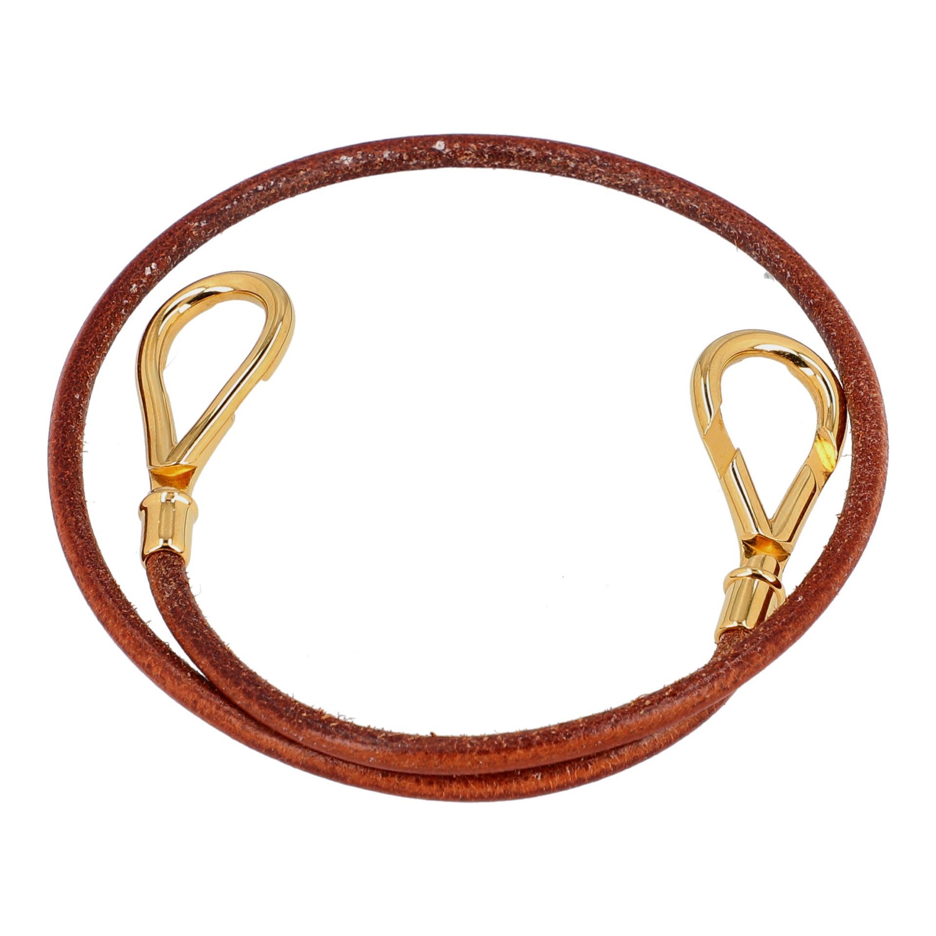 HERMÈS Wickelarmband "INTERLOCKING JUMBO DOUBLE TOUR". - Bild 2 aus 2