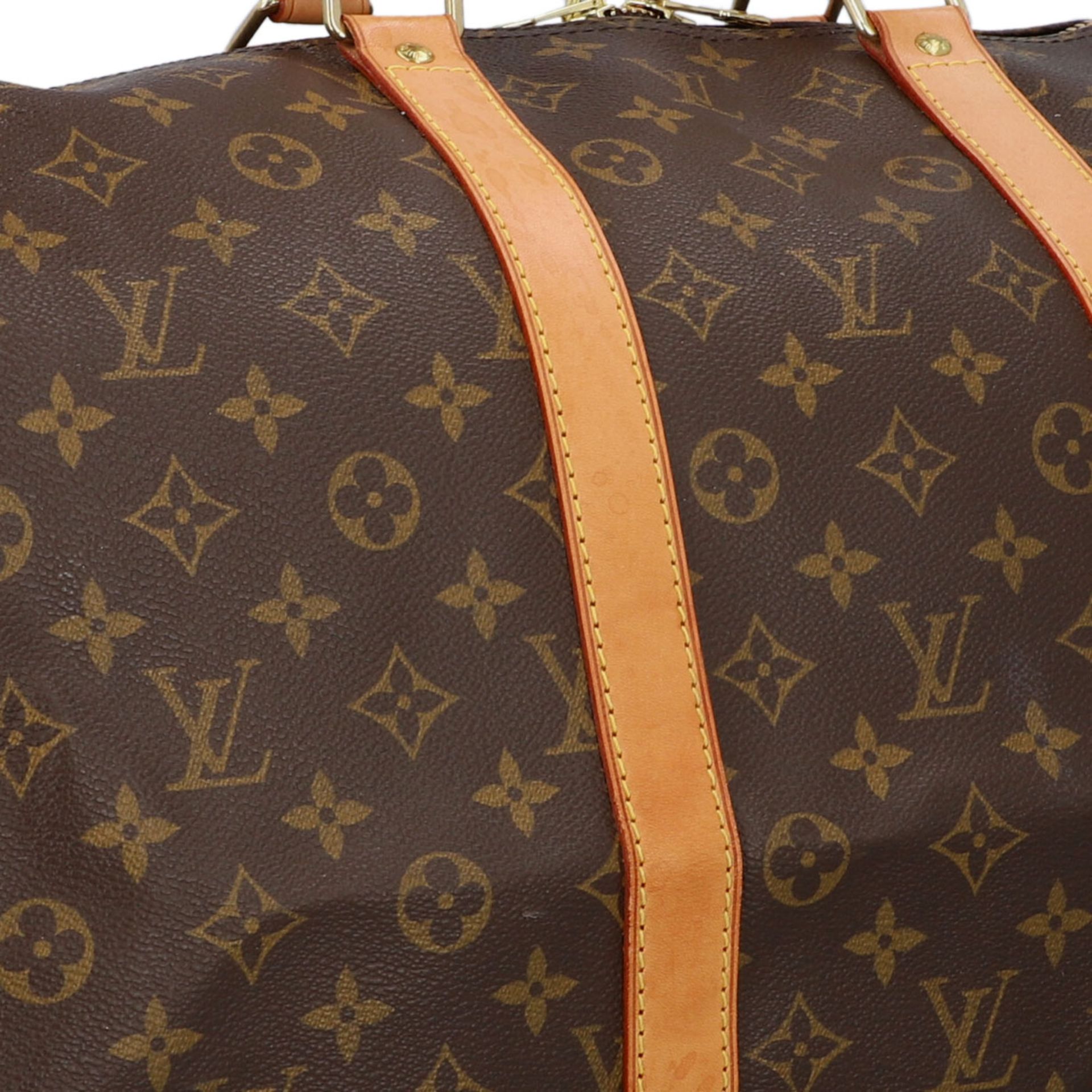 LOUIS VUITTON Weekender "KEEPALL 55", Koll. 2002. - Bild 8 aus 8